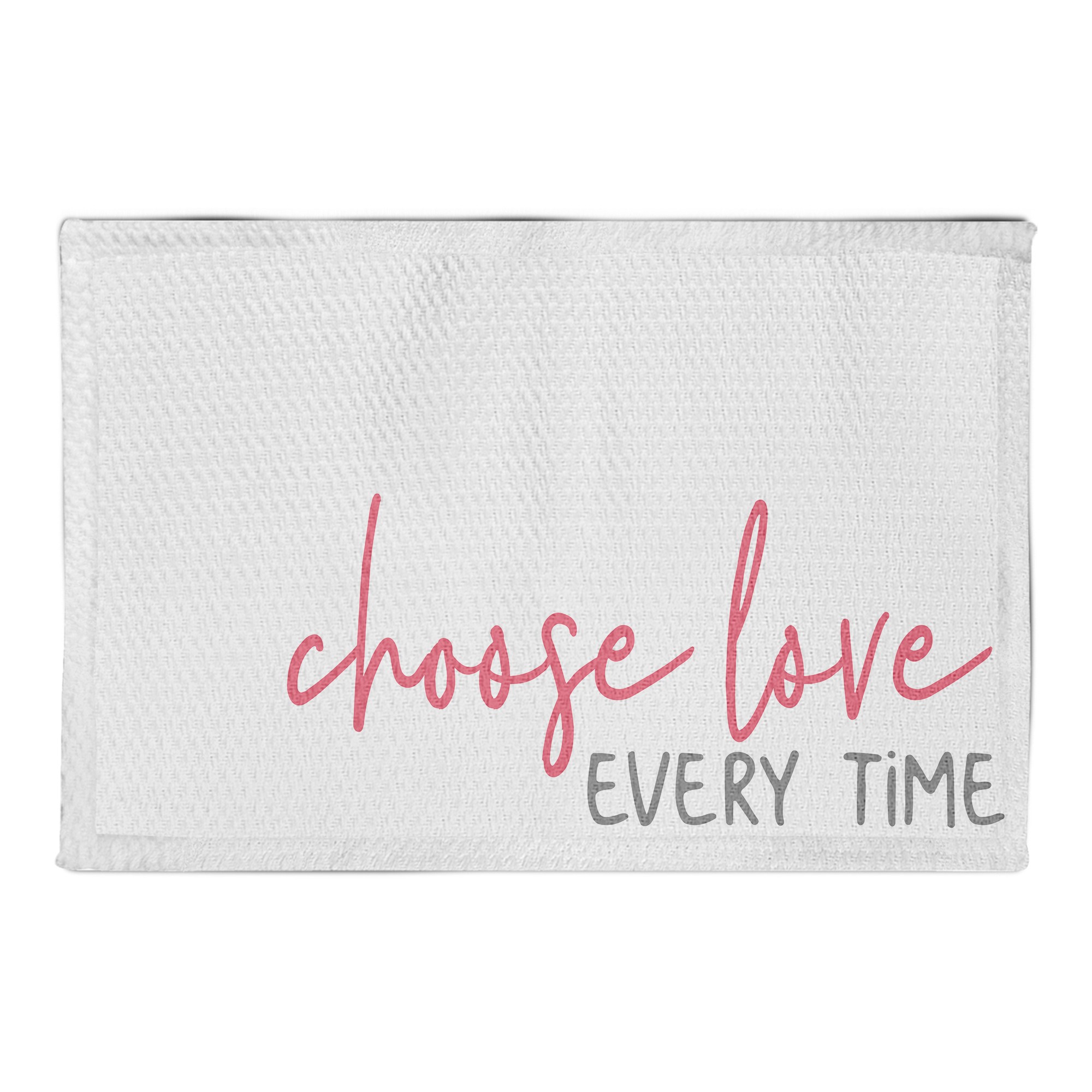 Choose Love Every Time 2x3 Area Rug