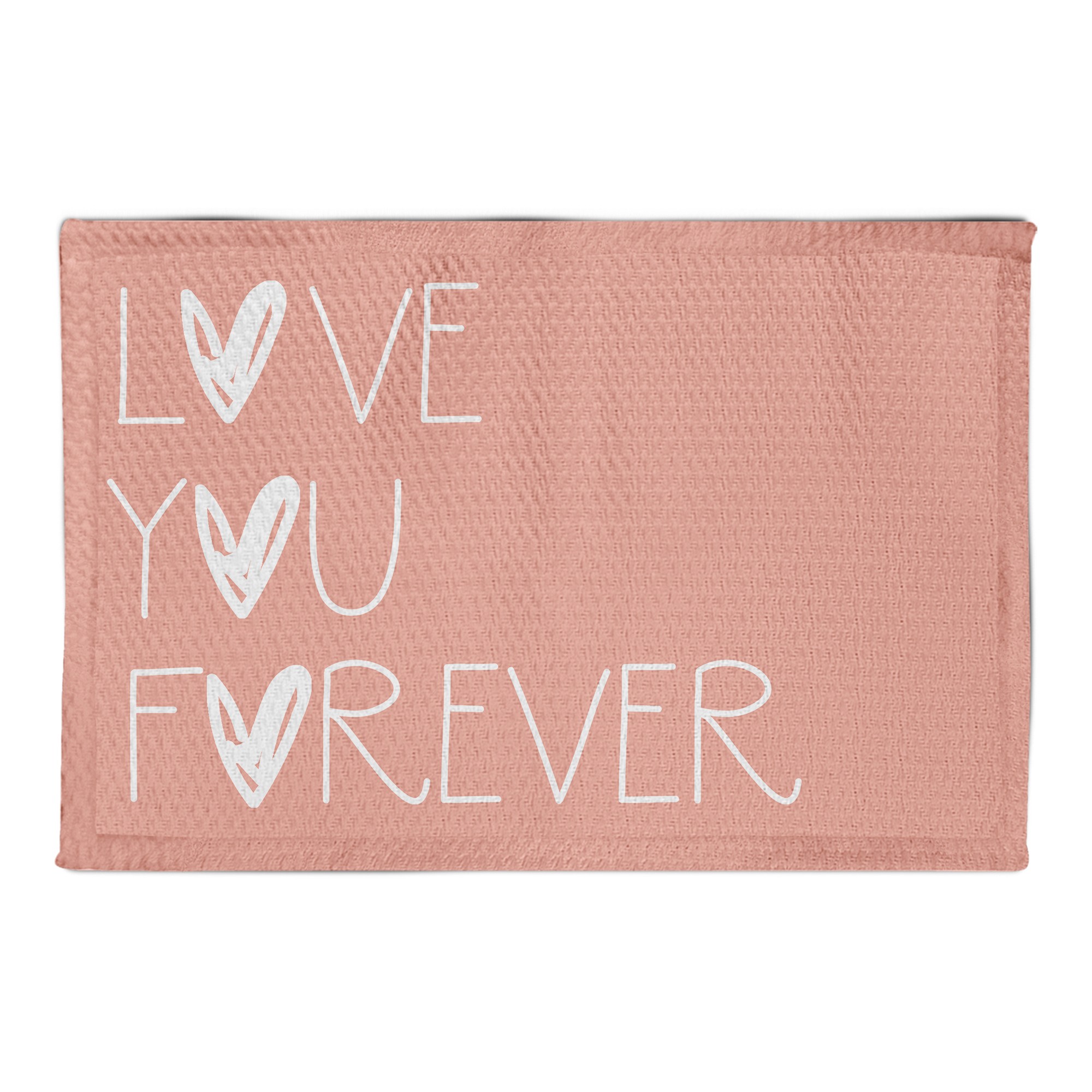 Love You Forever 2x3 Area Rug