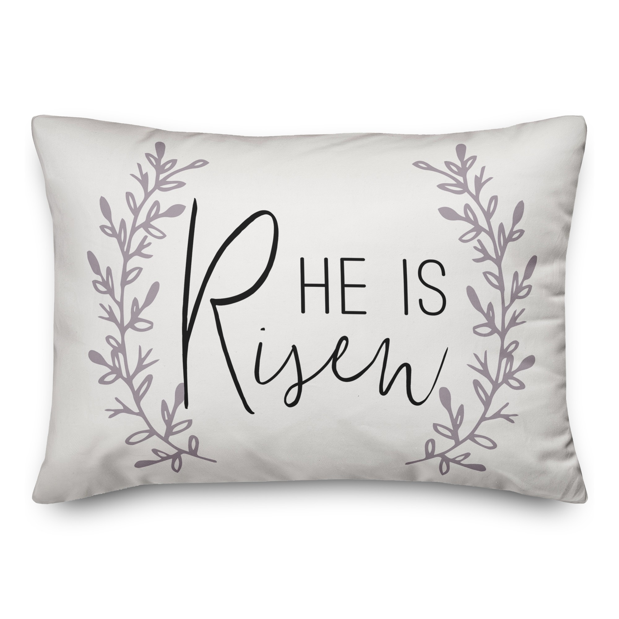 He is Risen 14x20 Spun Poly Pillow