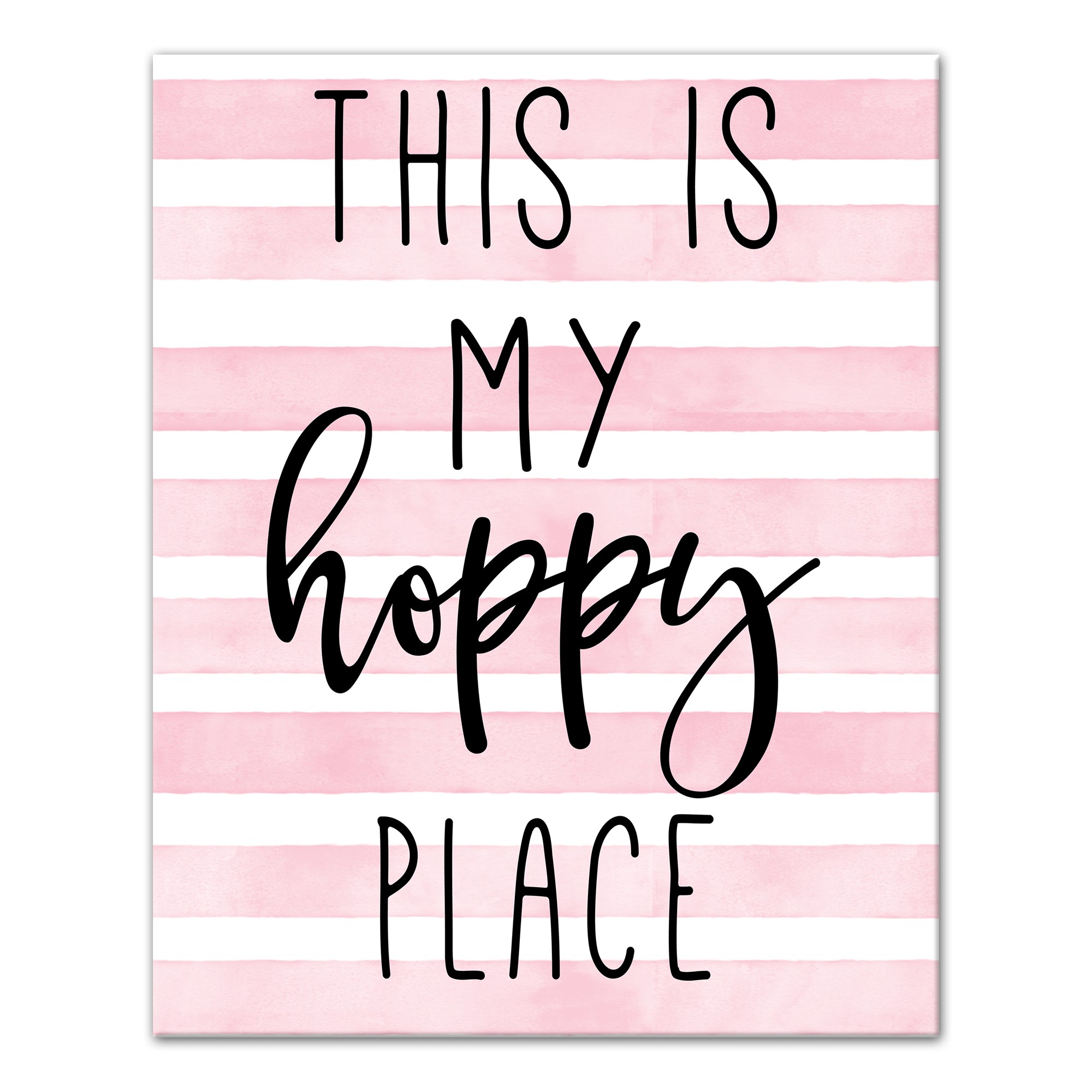 This is My Hoppy Place 16x20 Canvas Wall Art