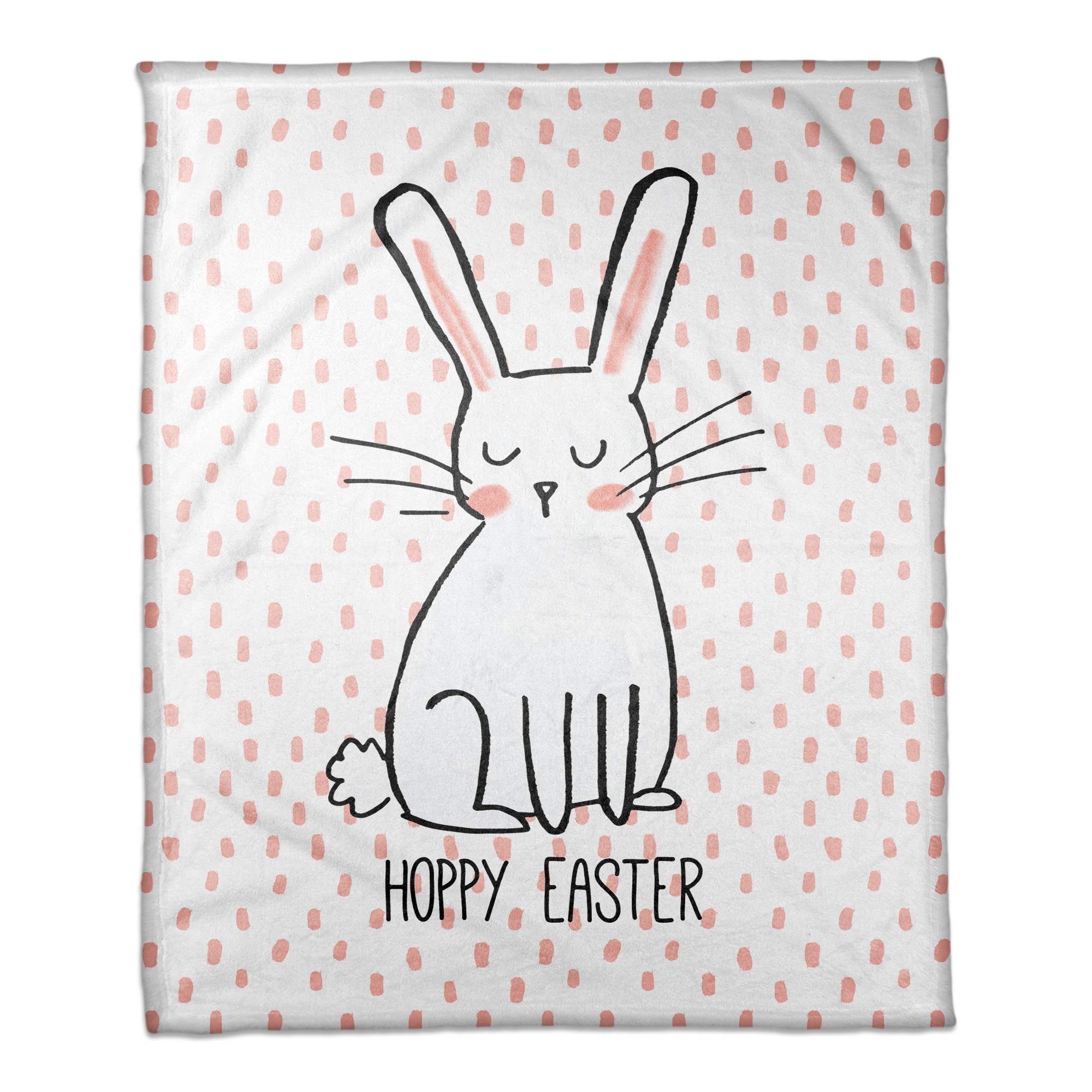 Hoppy Easter 30x40 Coral Fleece Blanket