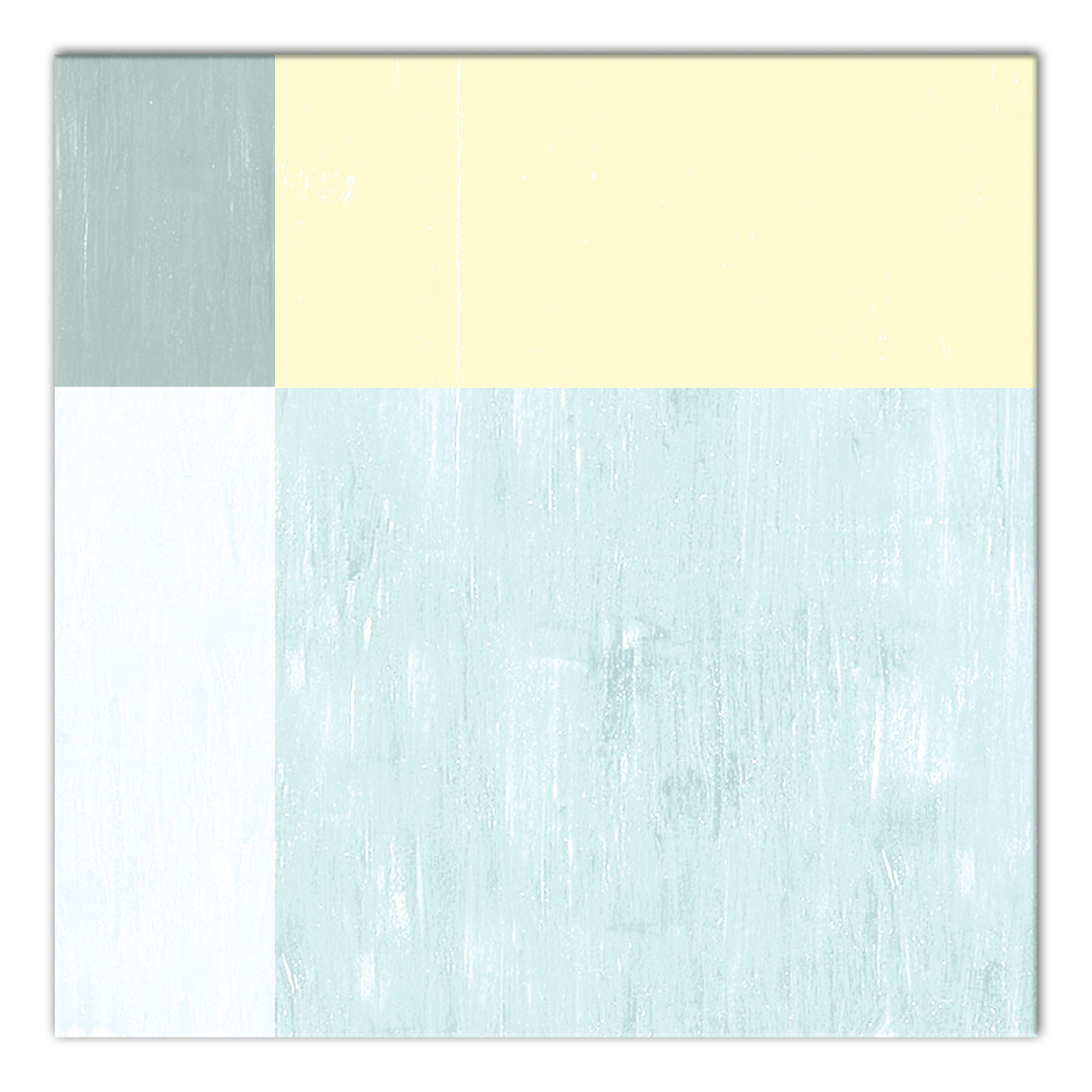 Blue & White Tiles 20x20 Canvas Wall Art