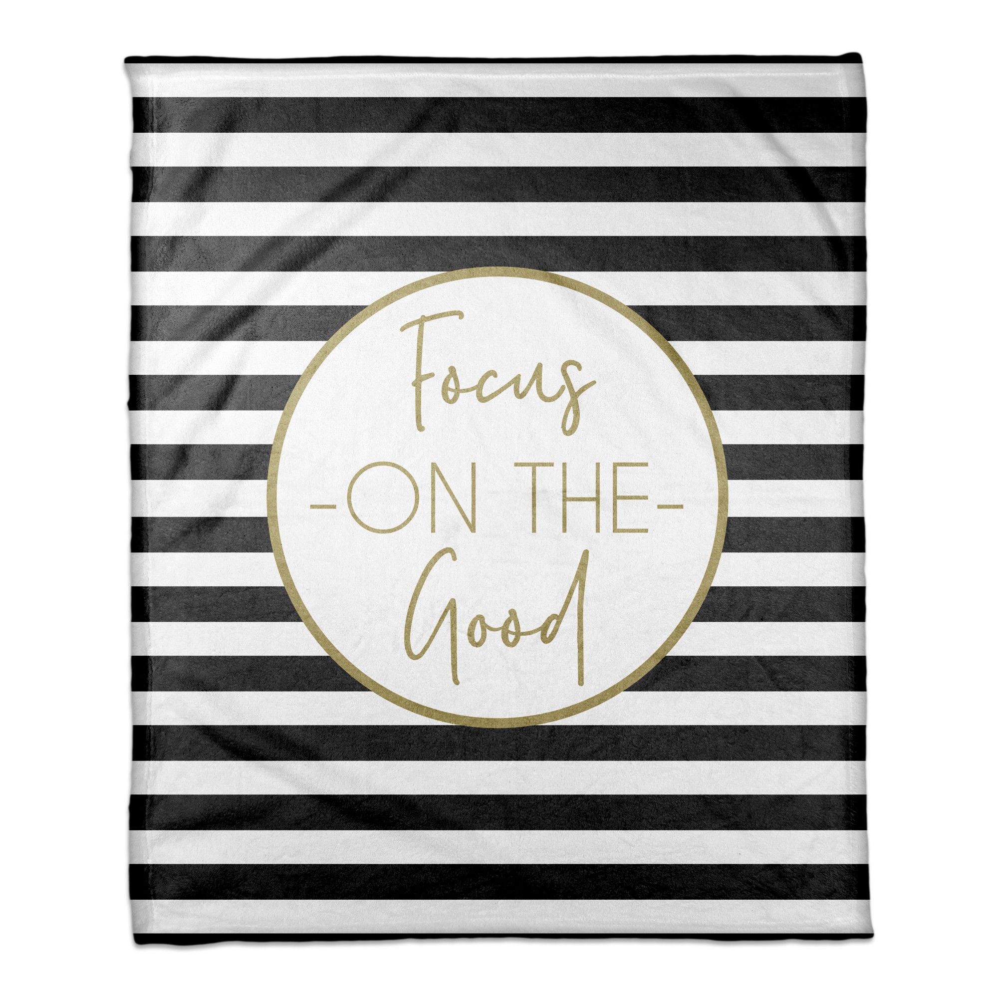 Focus On The Good 50x60 Coral Fleece Blanket