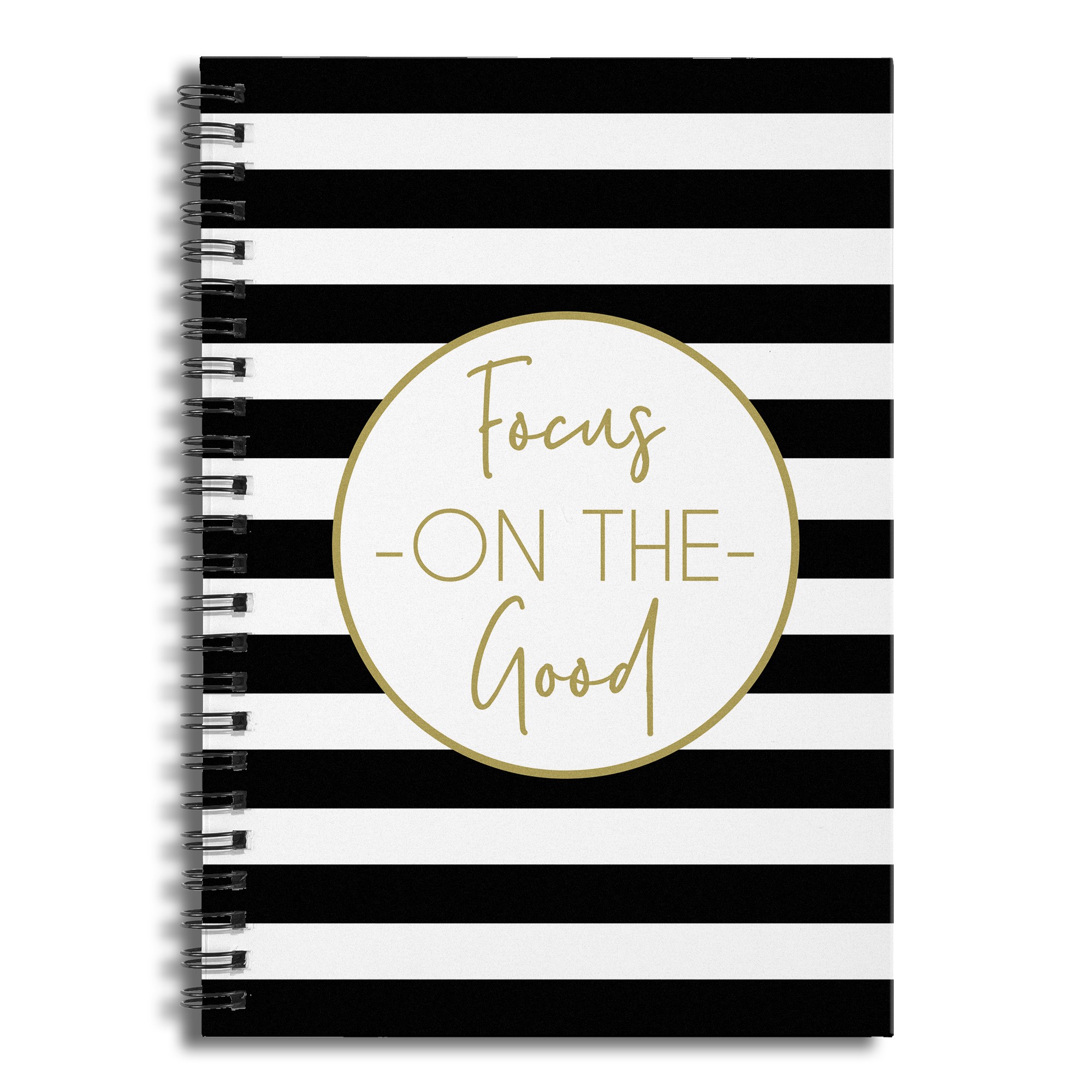 Focus on the Good 6x8 Ruled Spiral Notebook