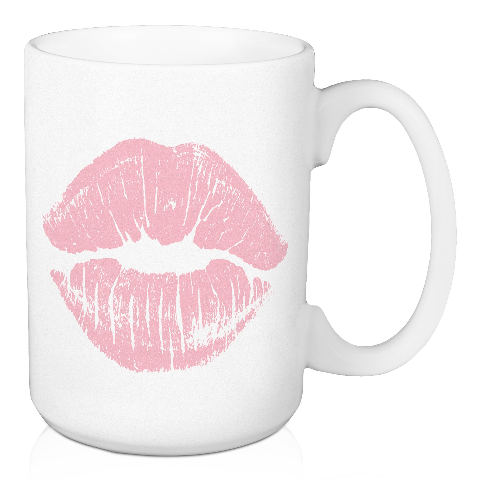 Light Pink Kiss 15 oz Mug