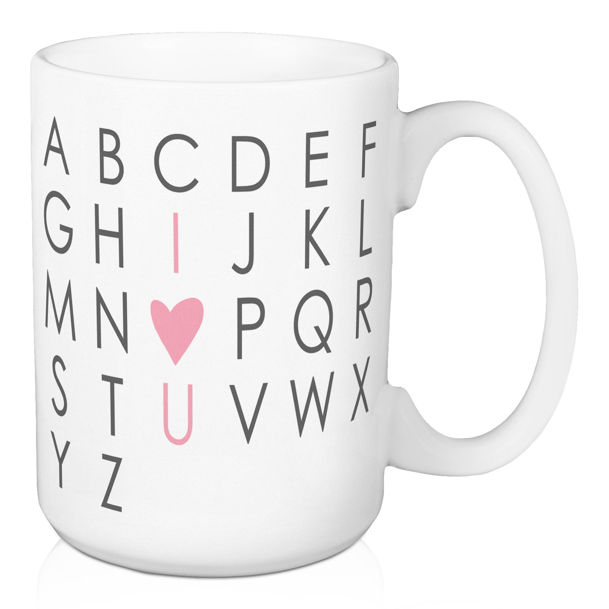 ABC I Love You 15 oz Mug