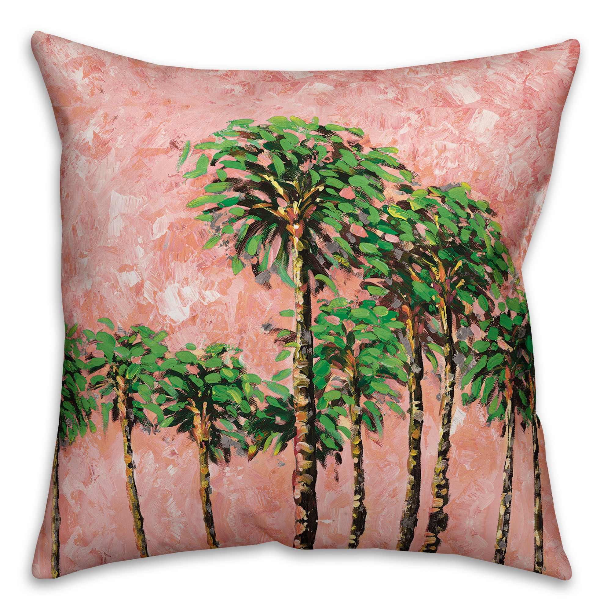 Sunset Palms 18x18 Spun Poly Pillow
