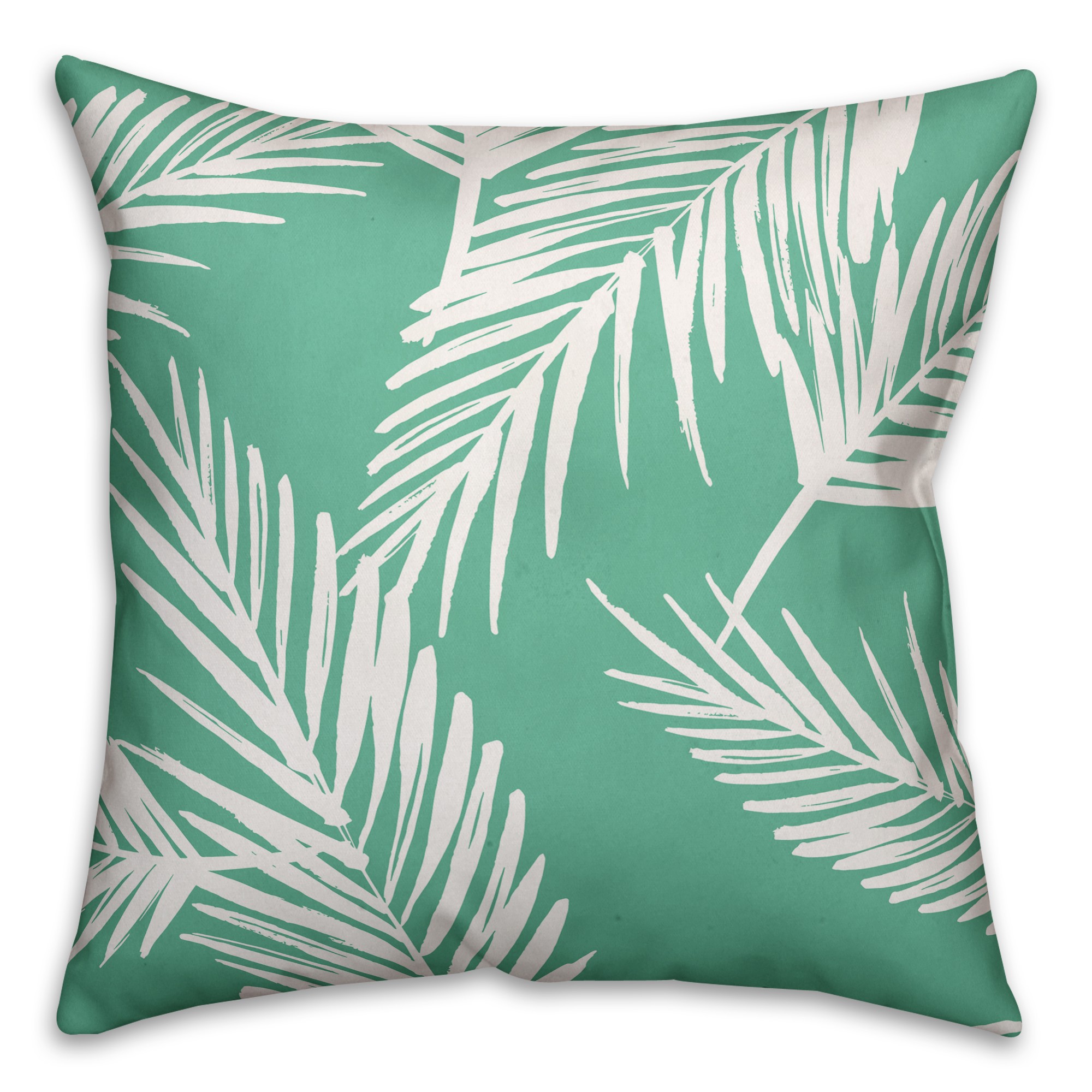 Mint Palms 26x26 Spun Poly Pillow