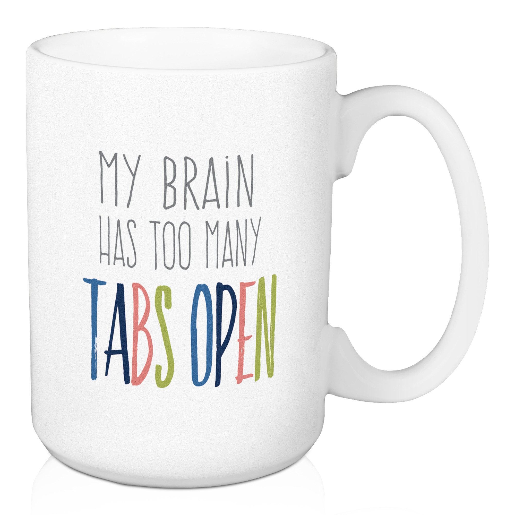 My Brain Had Too Many Tabs Open 15 oz Mug