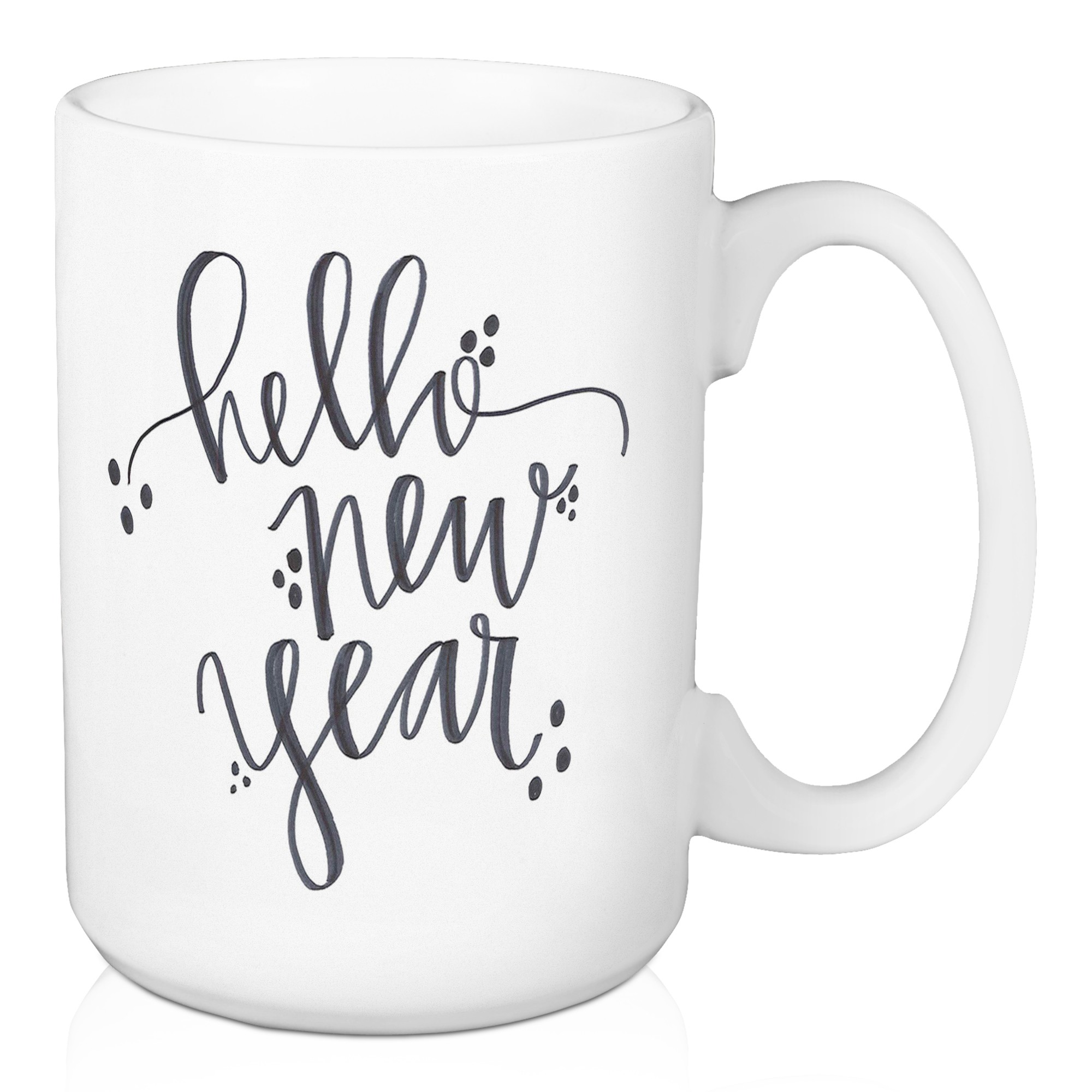 Hello New Year 15 oz Mug