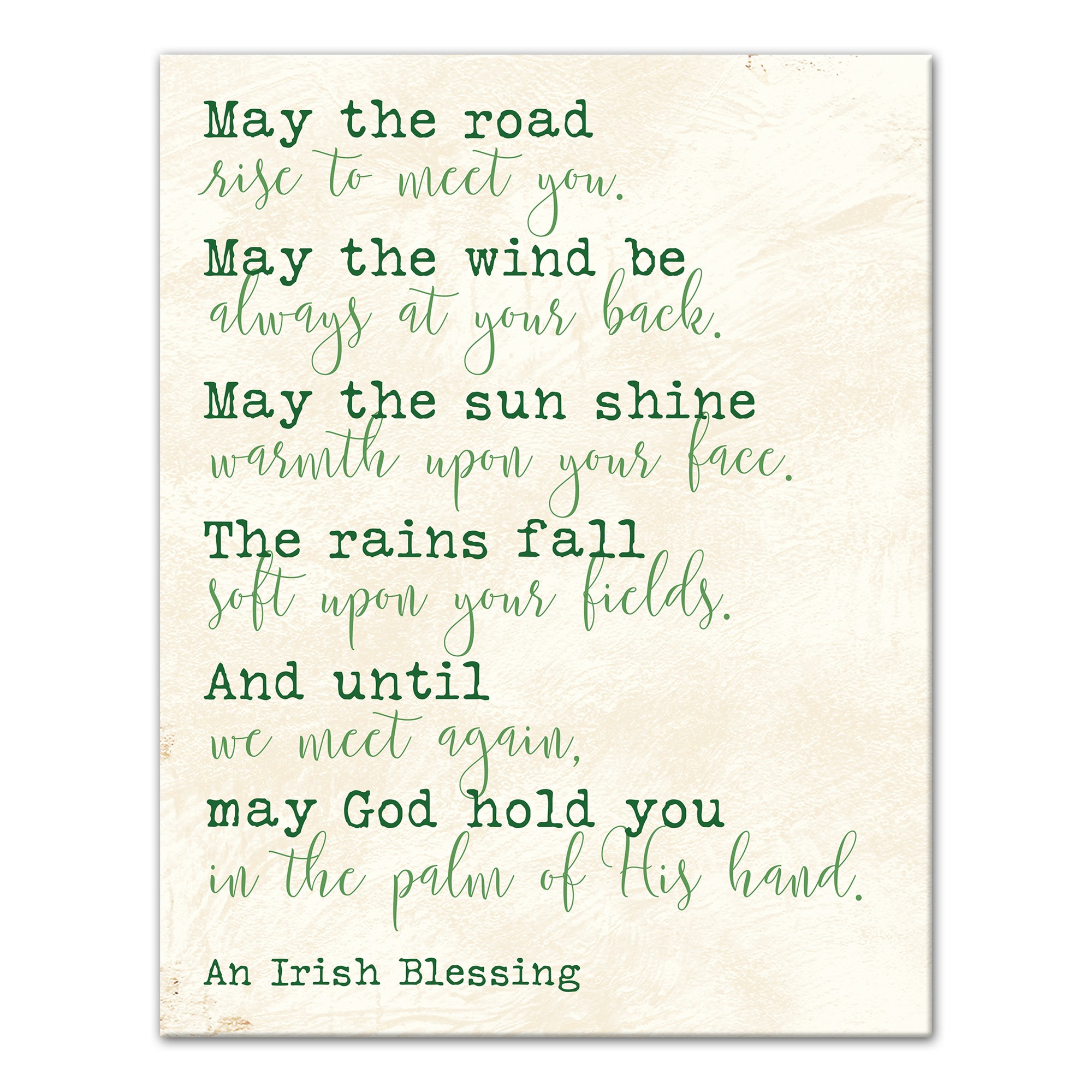 Irish Blessing 11x14 Canvas Wall Art