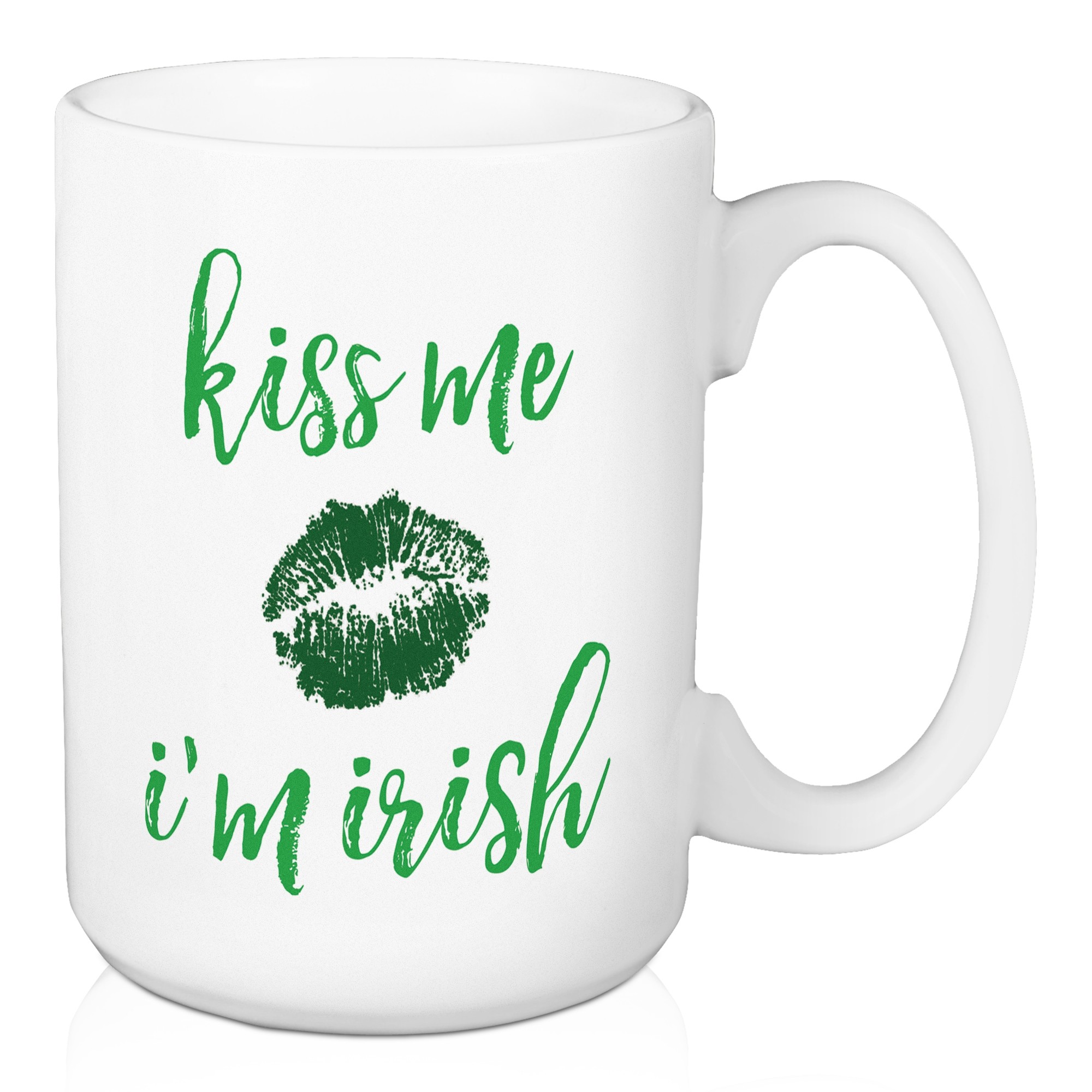 Kiss Me I'm Irish 15 oz Mug
