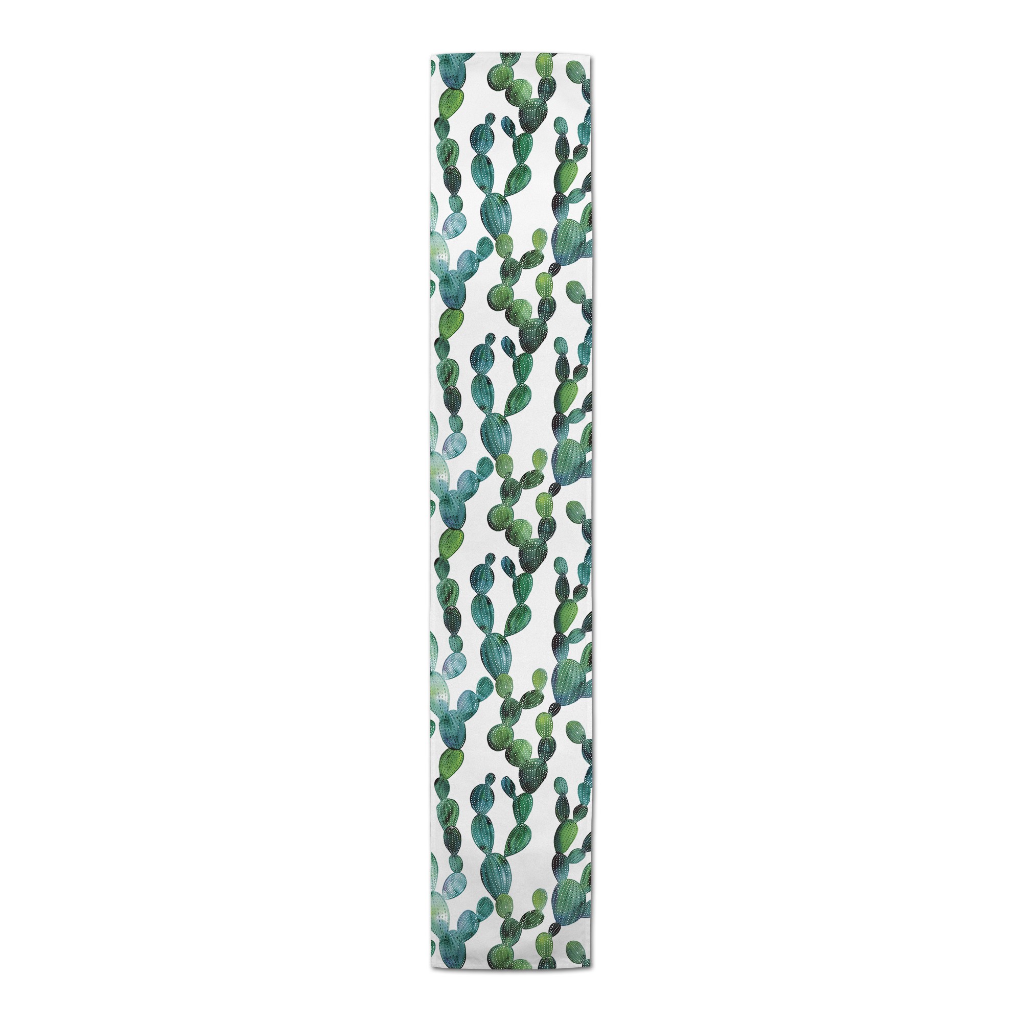 Watercolor Cactus Runner