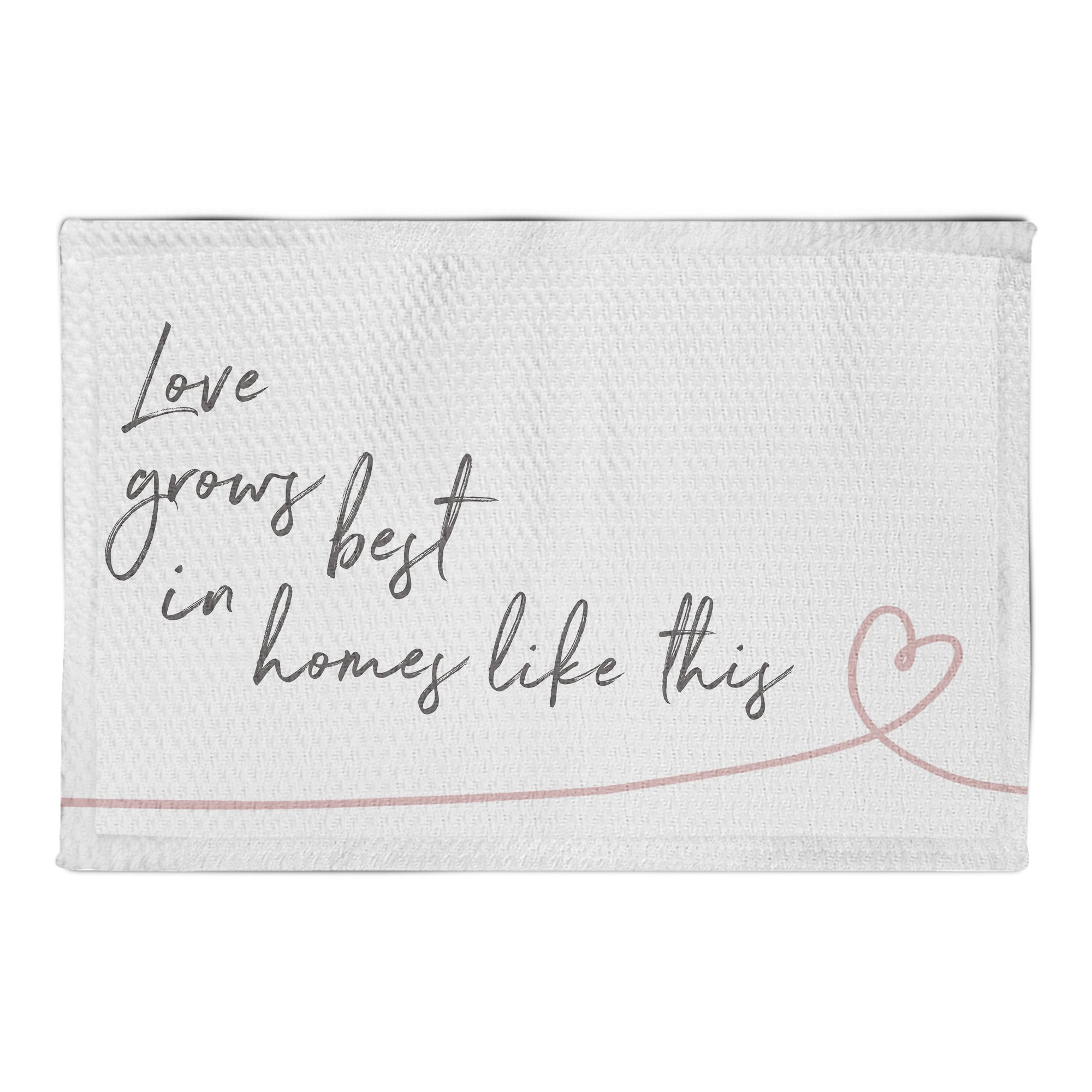 Love Grows Best in Homes like This 2x3 Area Rug