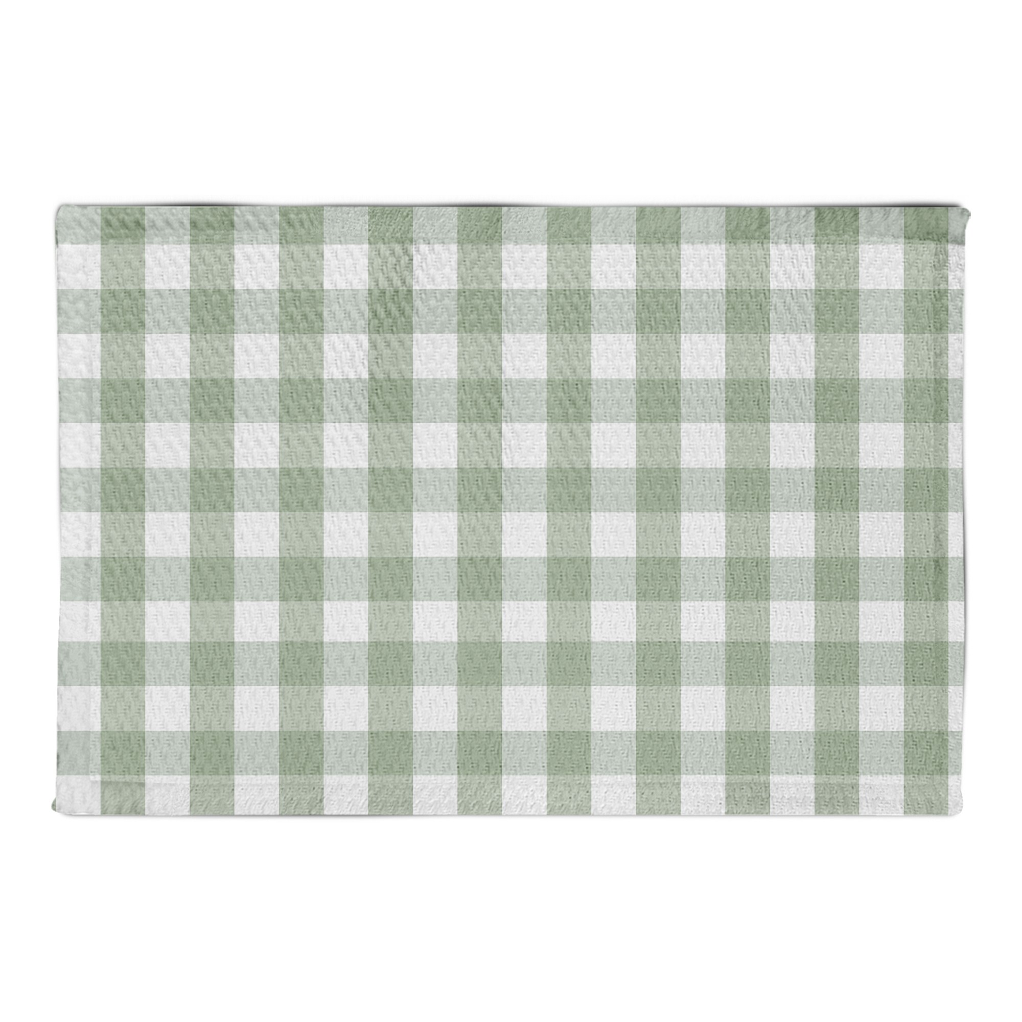 Sage Buffalo Check 2x3 Area Rug