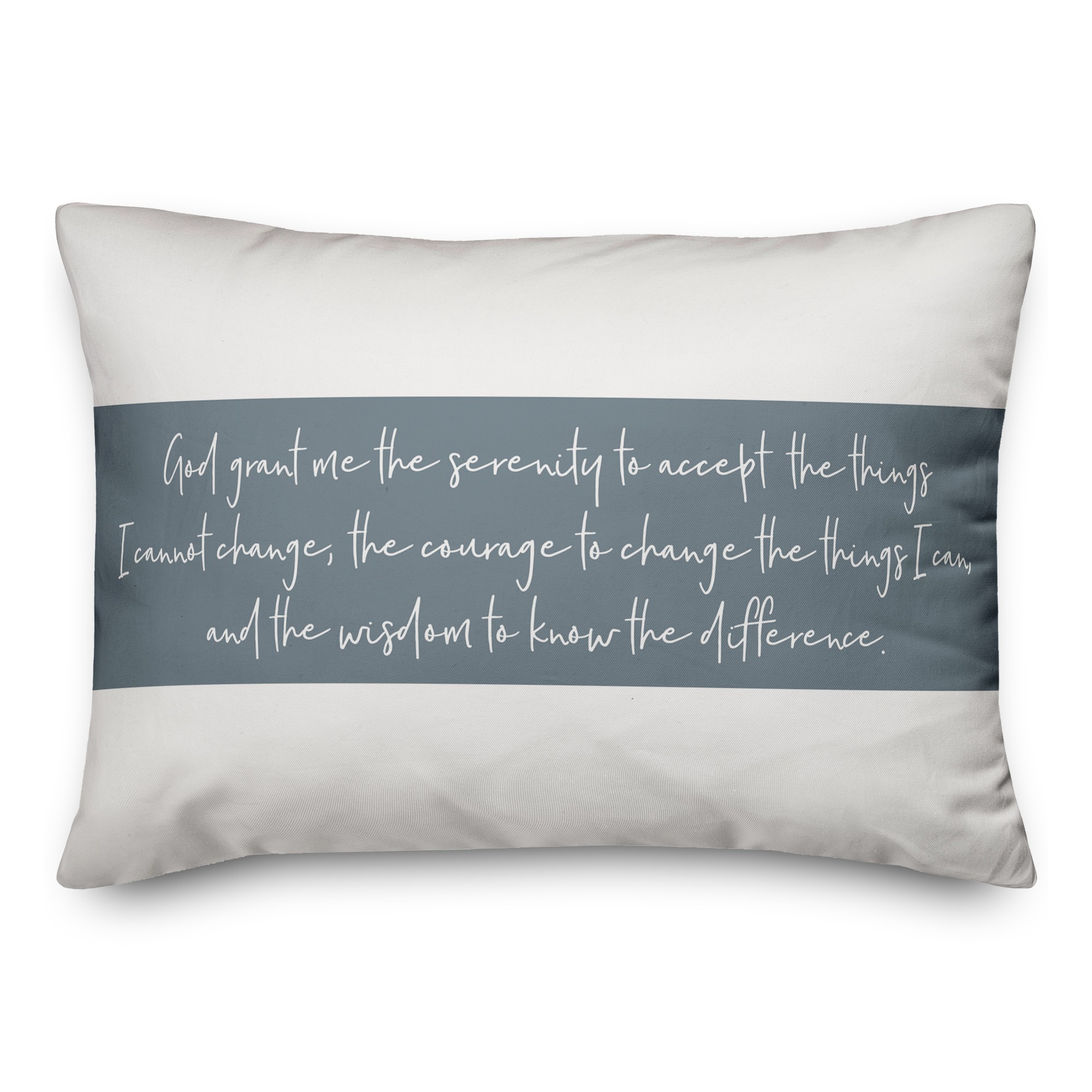 Serenity Prayer 14x20 Spun Poly Pillow