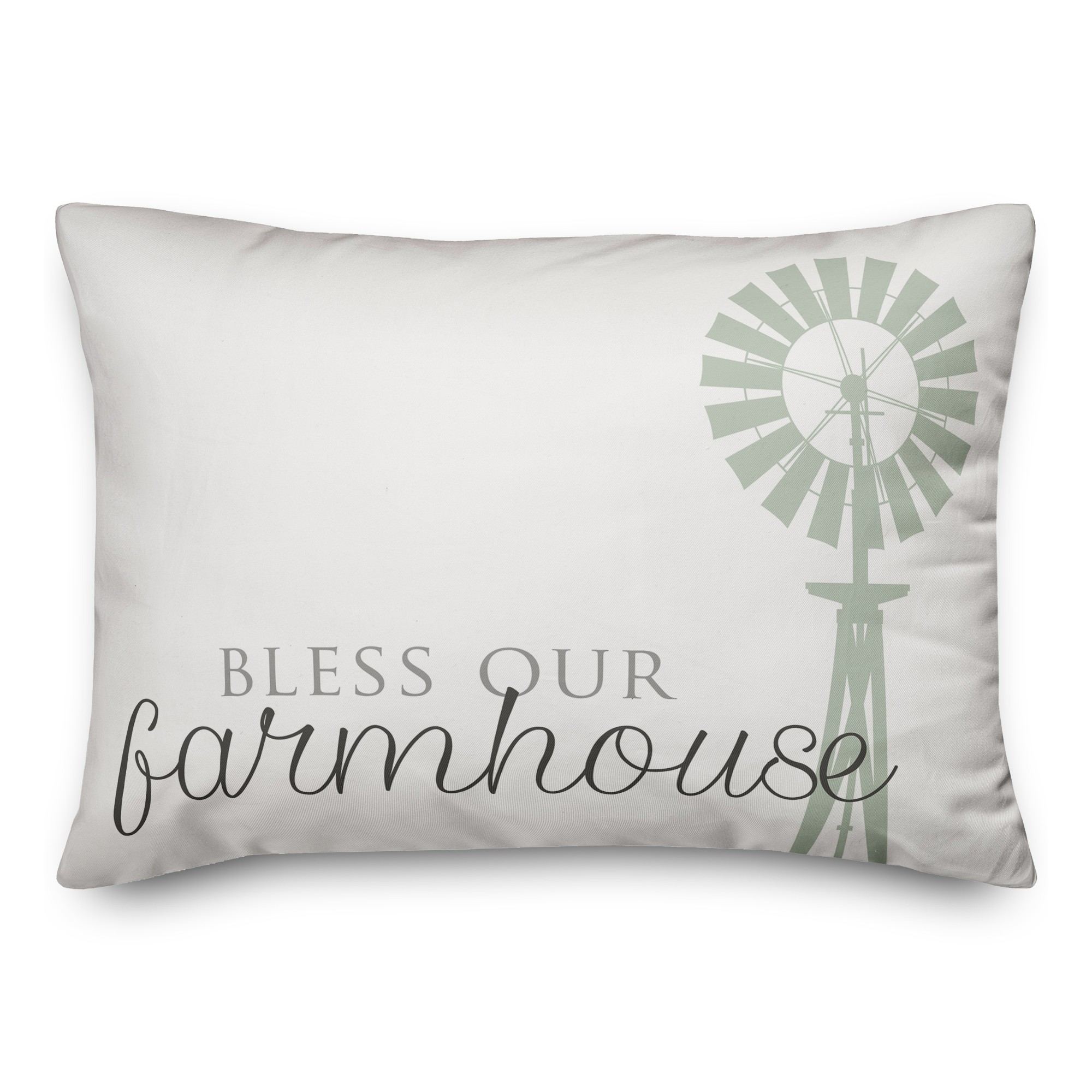 Bless Our Farmhouse 14x20 Spun Poly Pillow