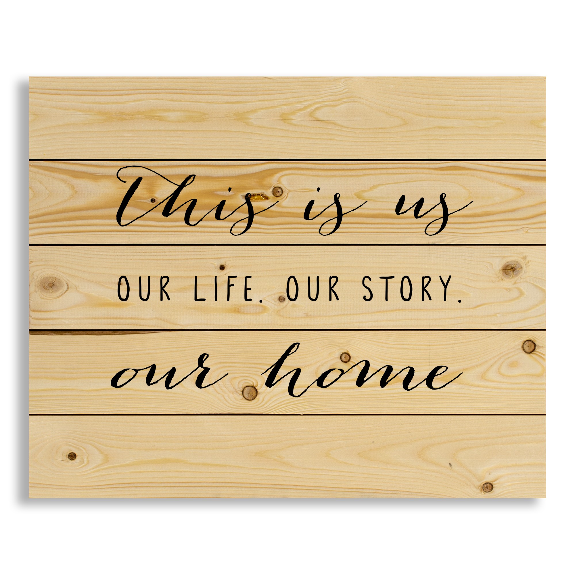 This is Us 22x18 Pallet Wood Art