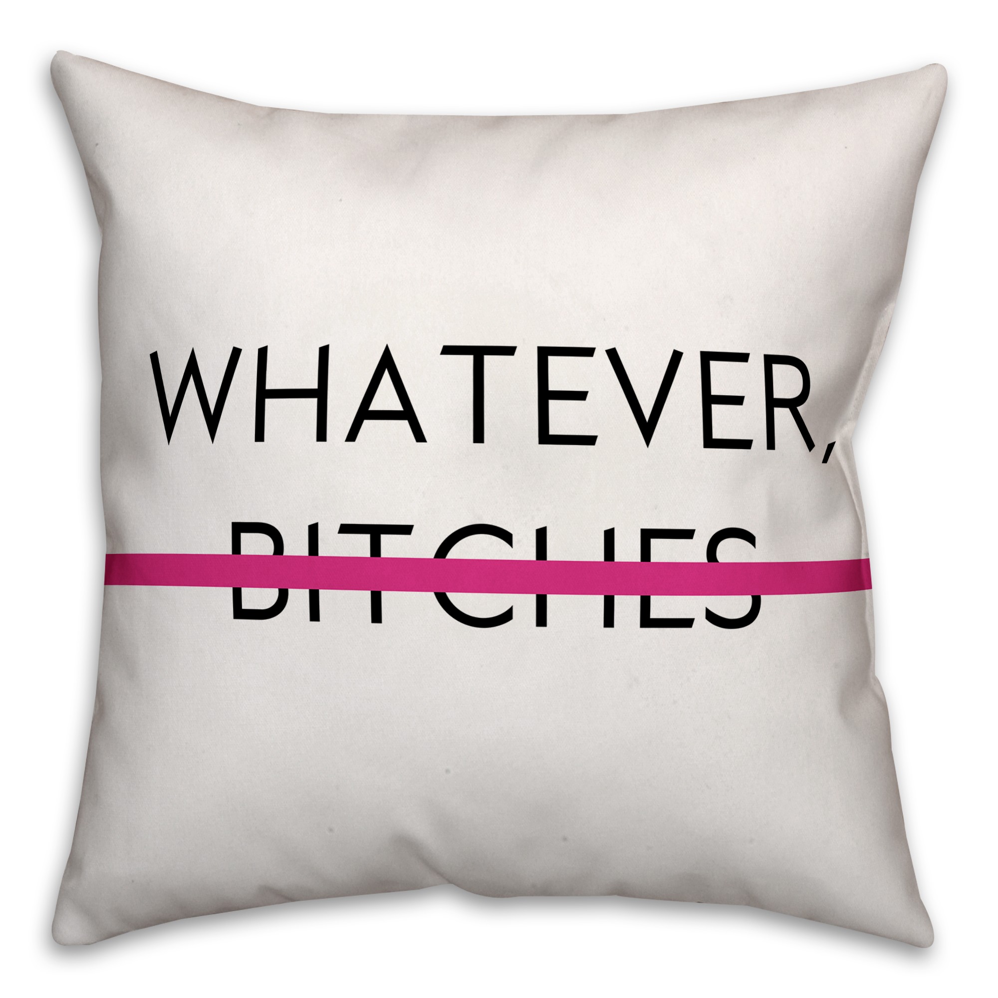 Whatever B* 18x18 Spun Poly Pillow