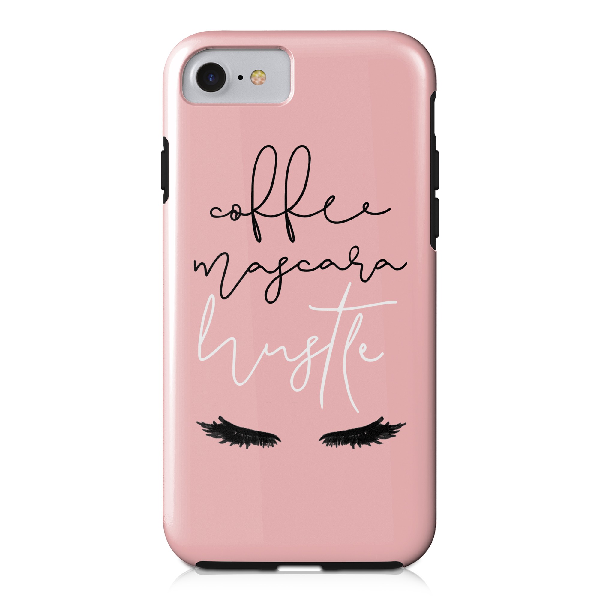 Coffee Mascara Hustle iPhone Case