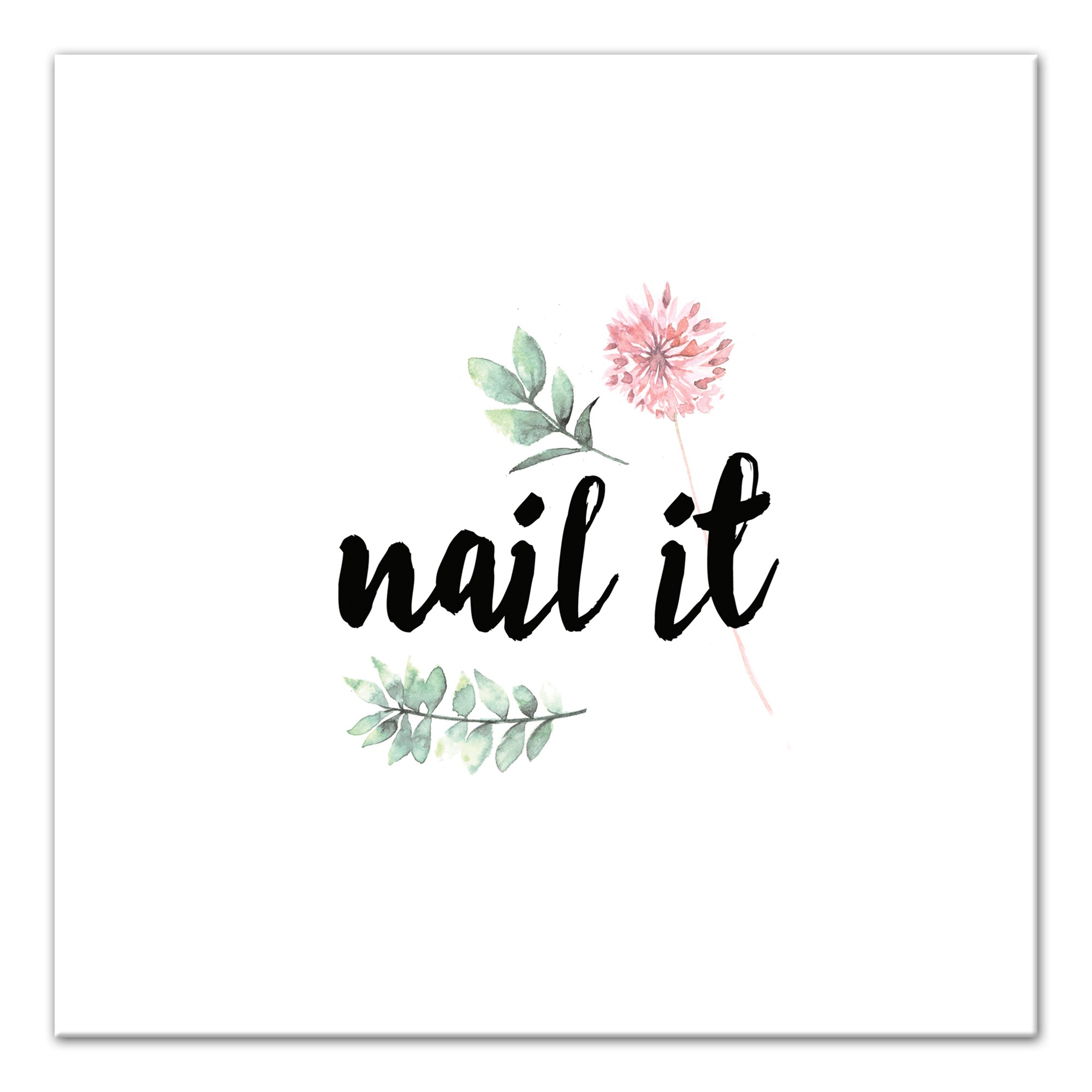 Nail It 12x12 Canvas Wall Art