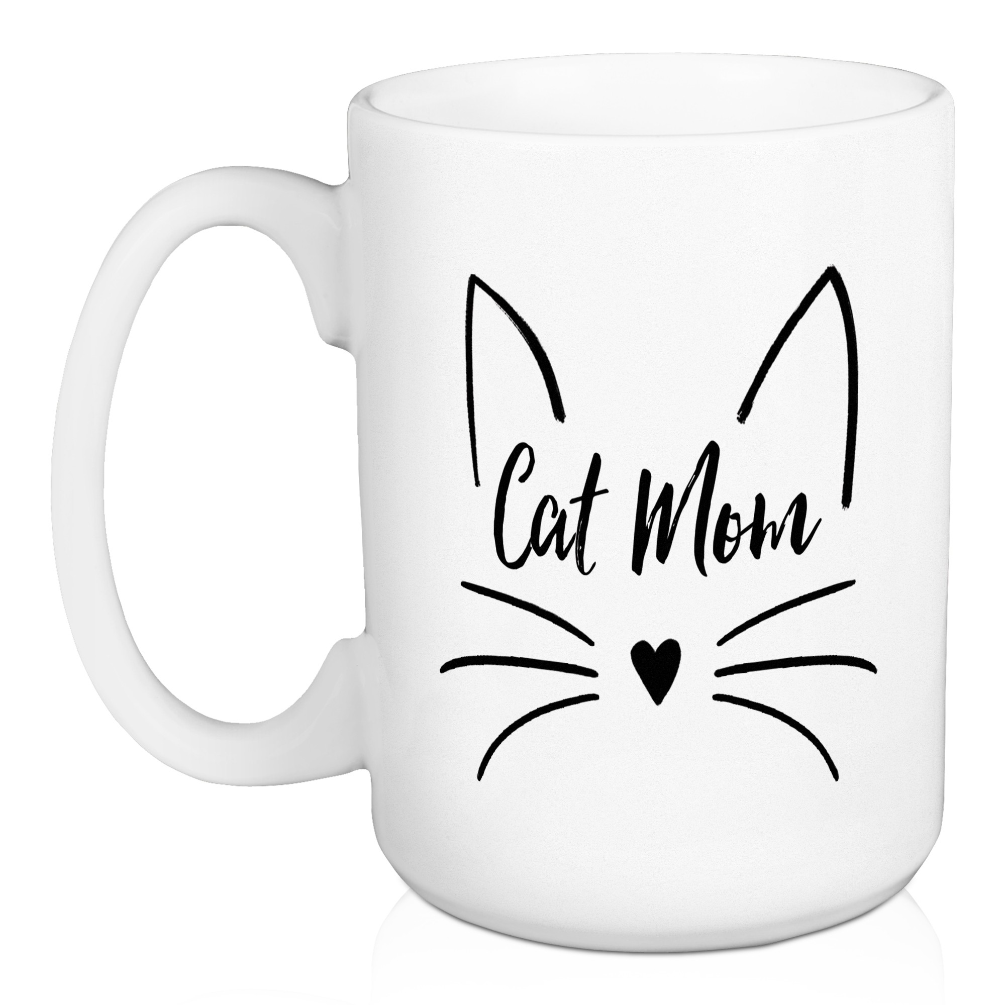 Cat Mom 15 oz Mug