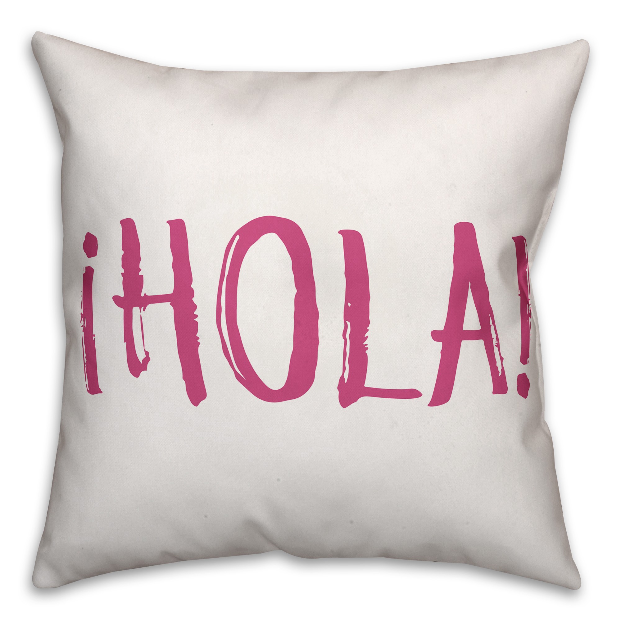 Hola 18x18 Spun Poly Pillow
