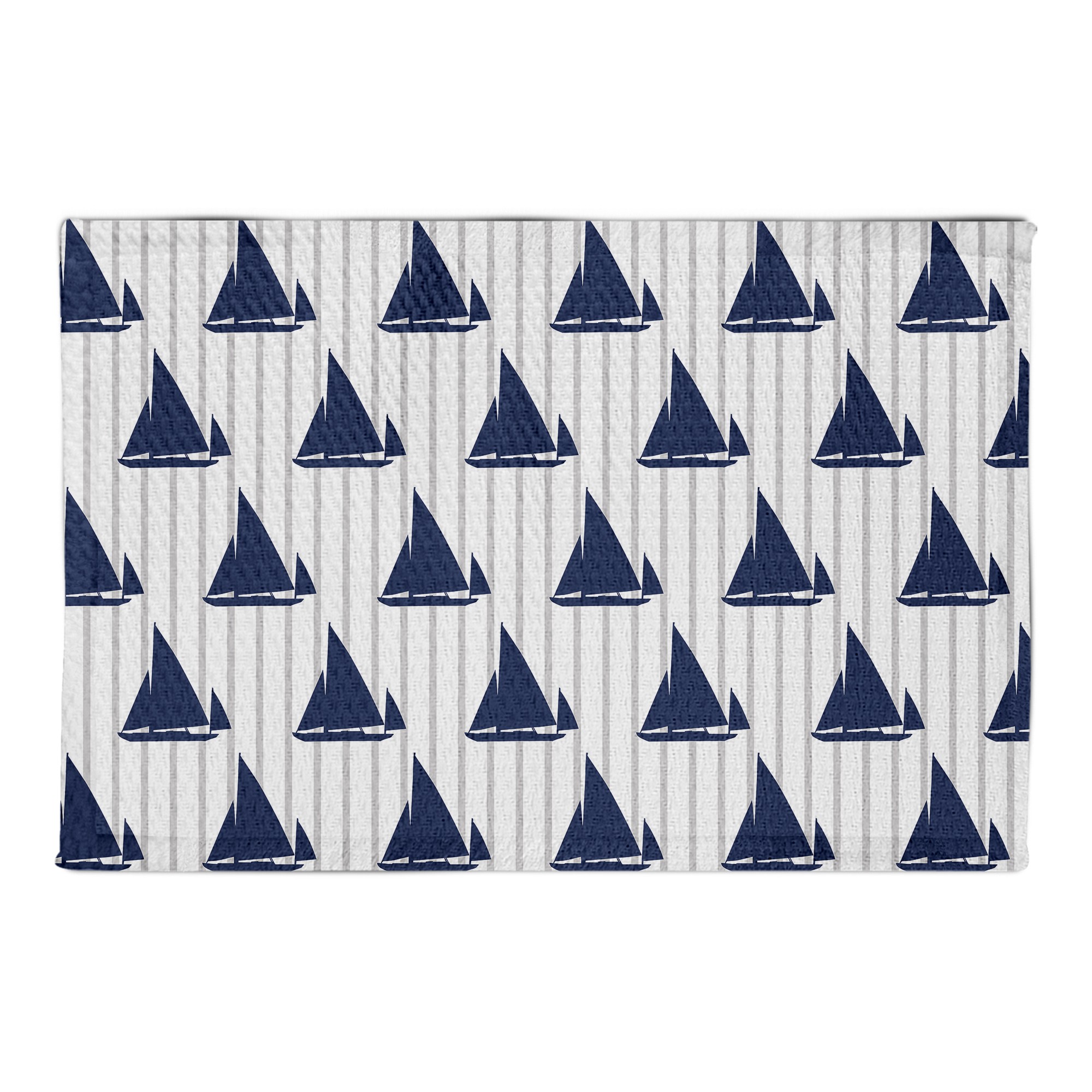 Boat Stripes Pattern  Area Rug