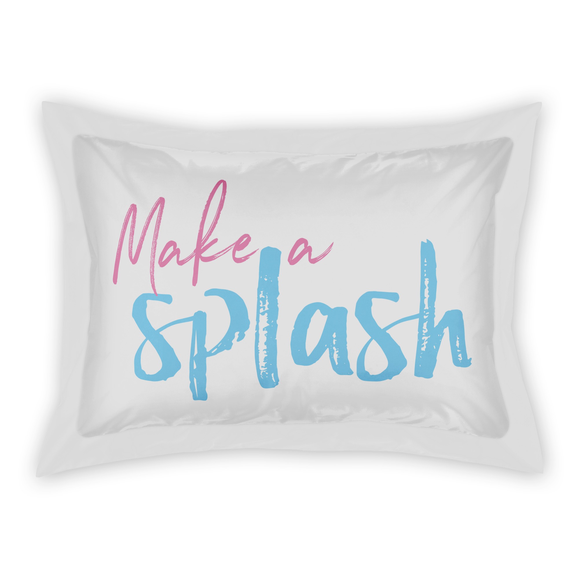 Make a Splash Standard Brushed Poly Sham