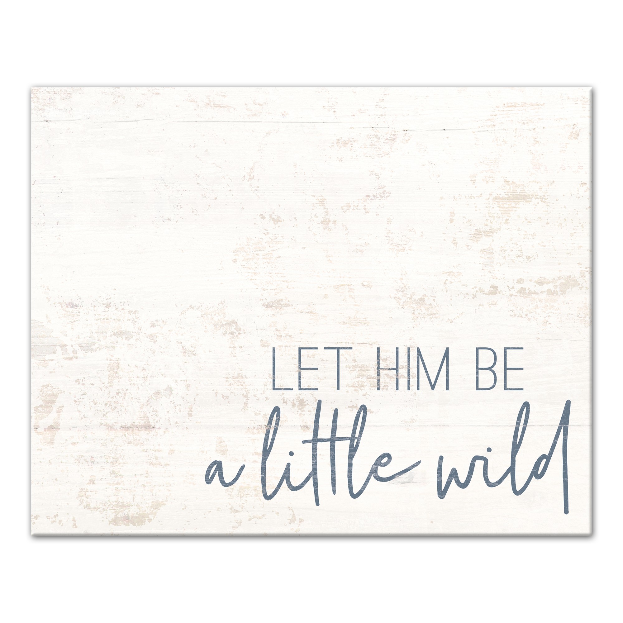 Let Him Be A Little Wild 16x20 Canvas Wall Art