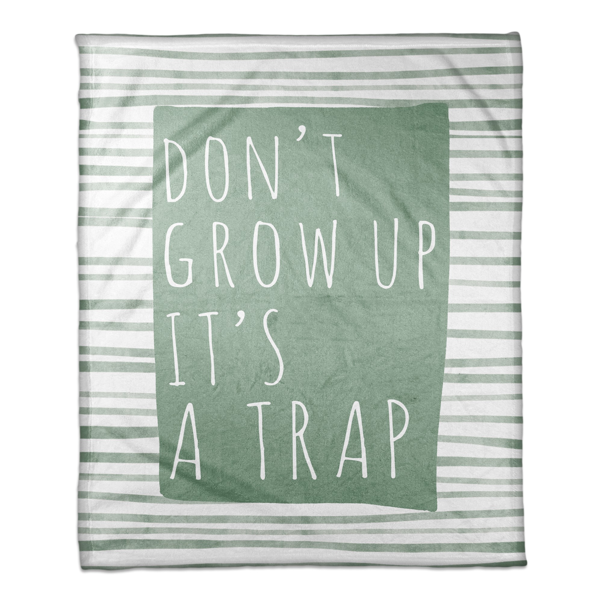 Don't Grow Up It's A Trap 30x40 Coral Fleece Blanket
