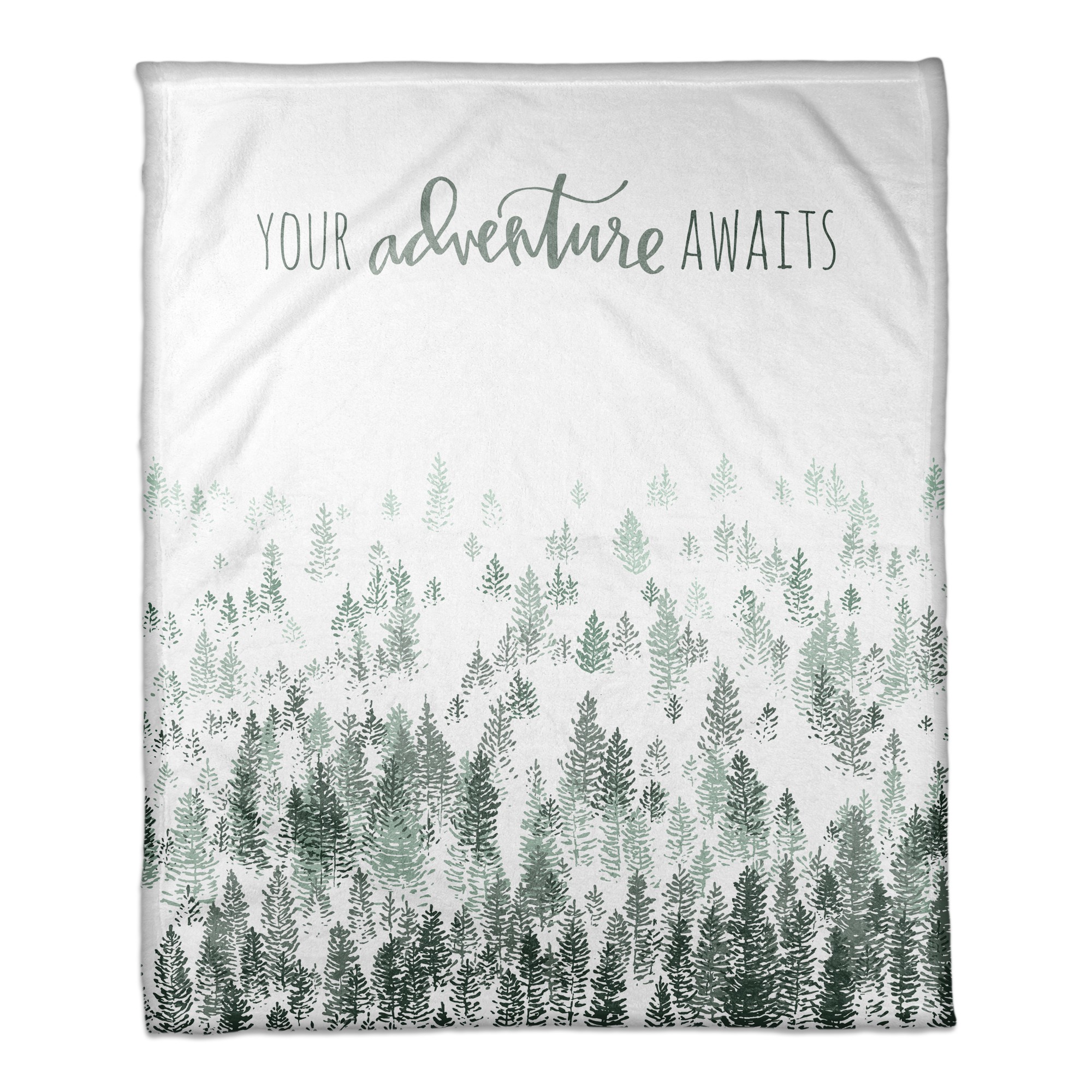 Your Adventure Awaits 50x60 Coral Fleece Blanket
