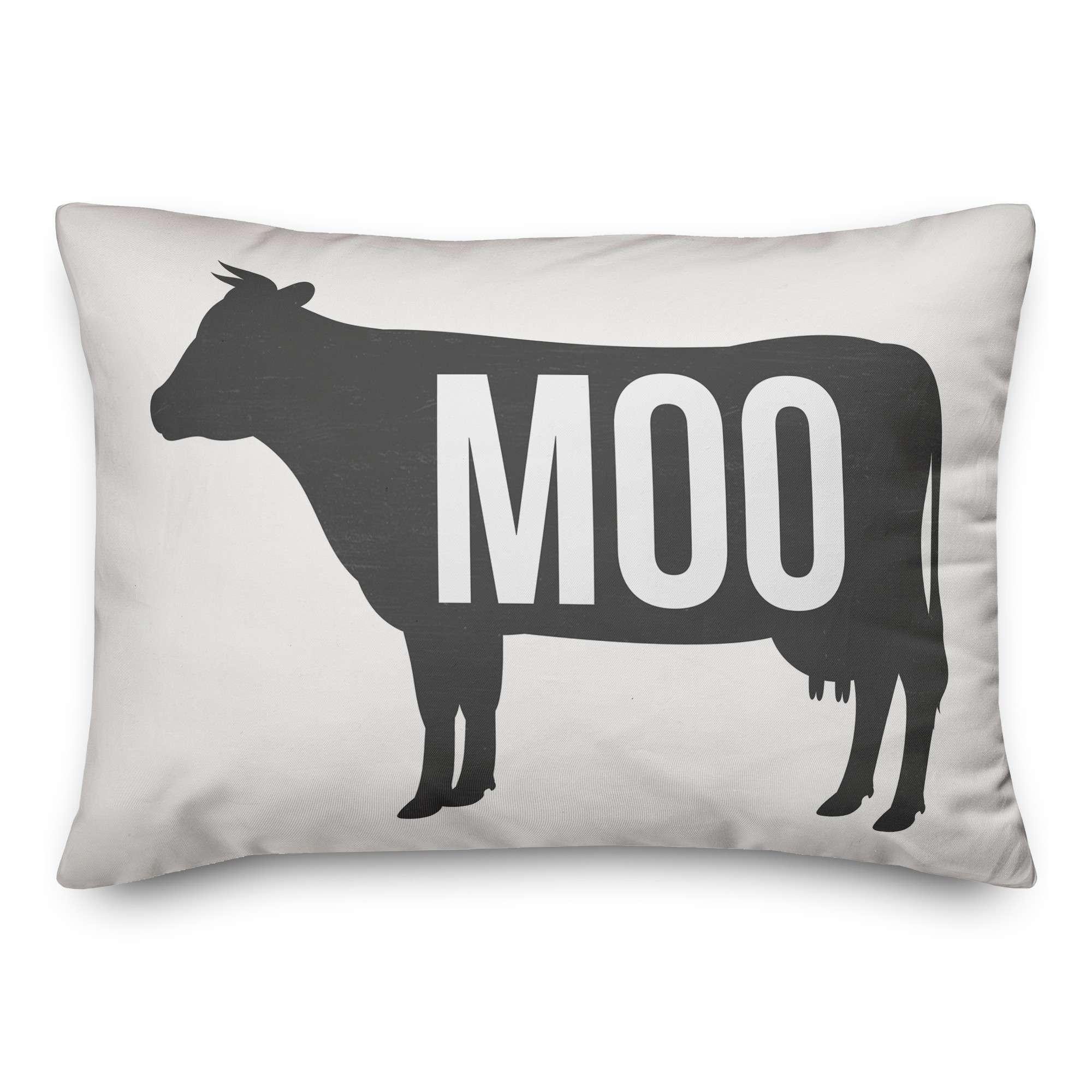 Moo Cow 14x20 Spun Poly Pillow