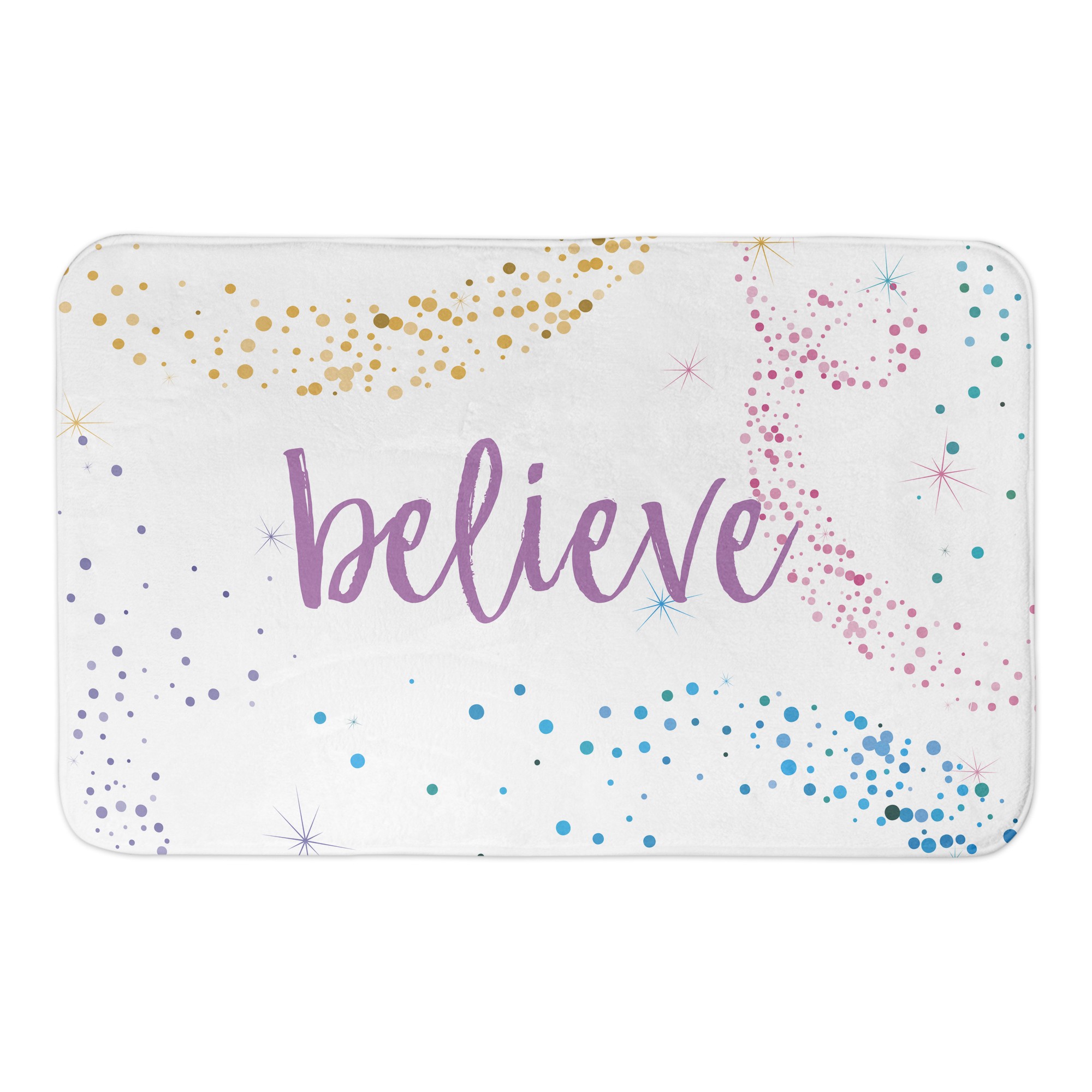 Believe Fairy Dust 34x21 Bath Mat