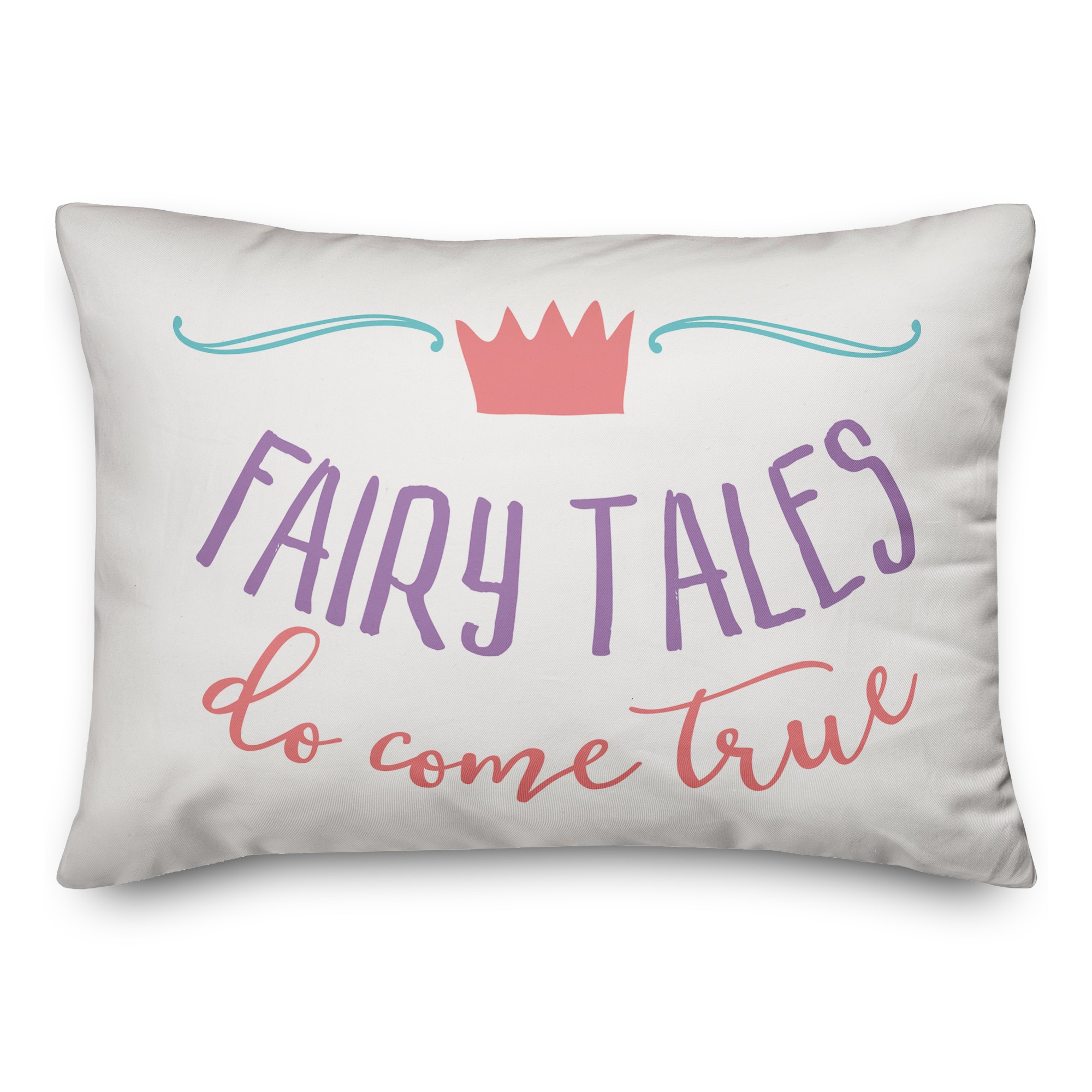 Fairy Tales Do Come True 14x20 Spun Poly Pillow