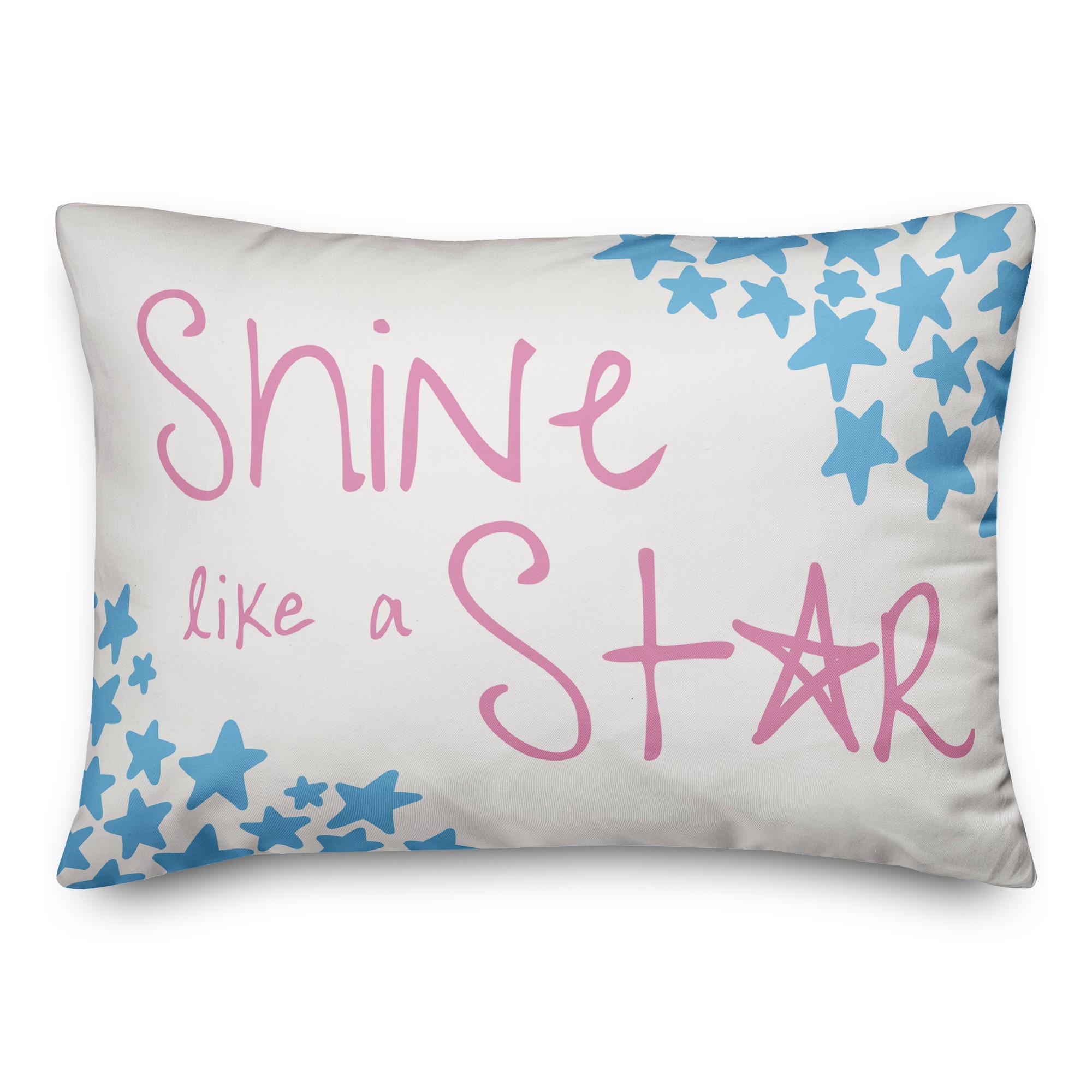 Shine Like A Star 14x20 Spun Poly Pillow