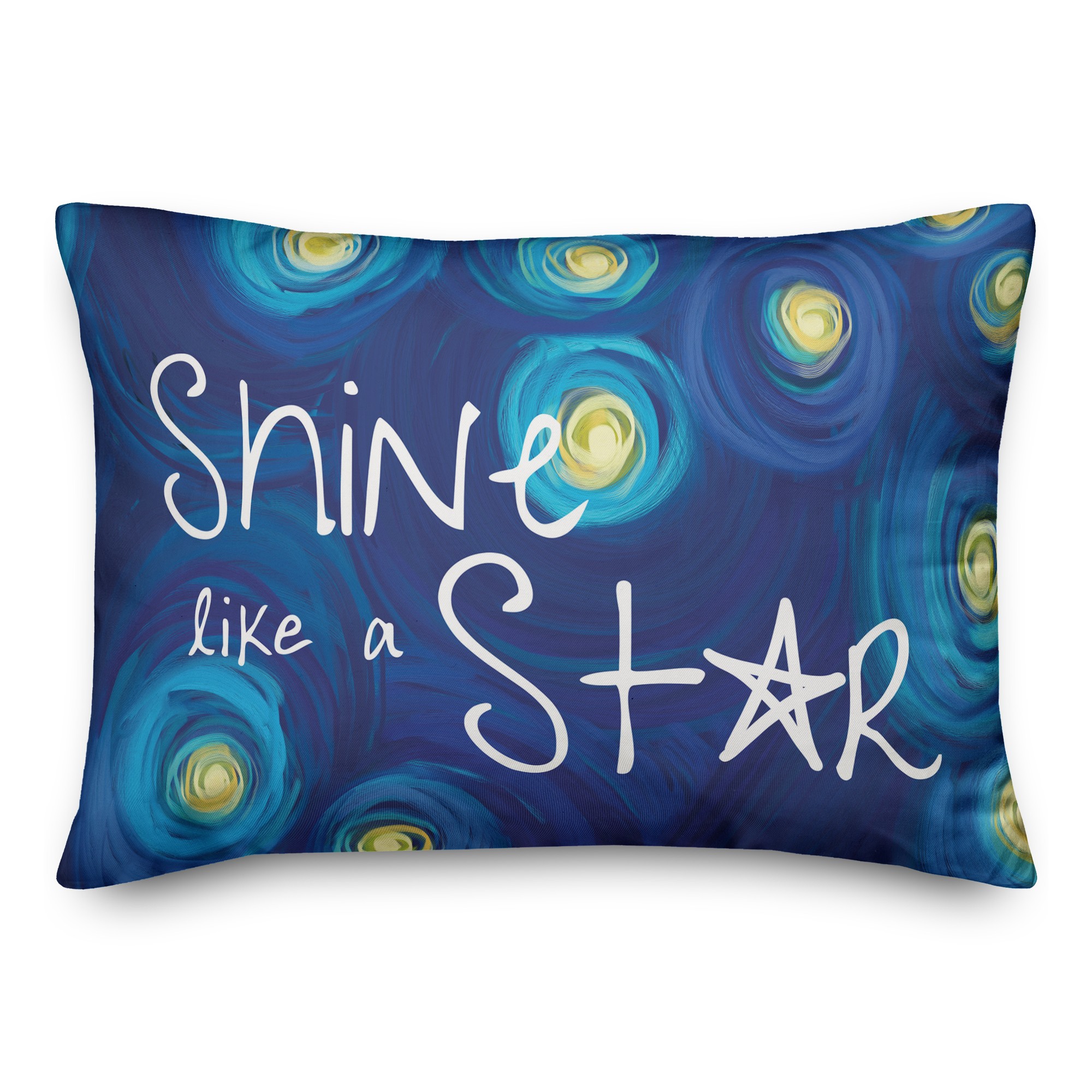 Shine Like A Star 14x20 Spun Poly Pillow