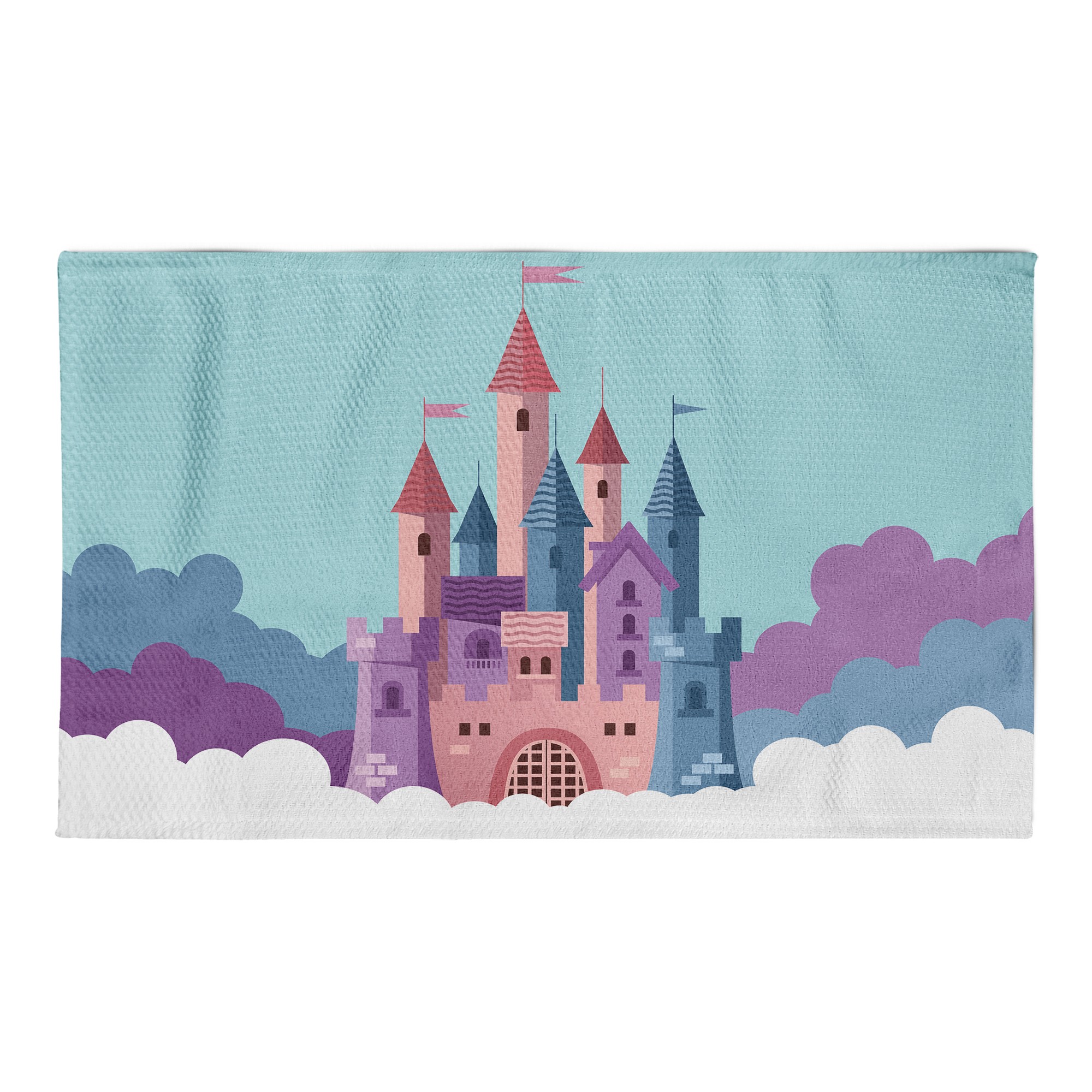 Castle In The Clouds 3x5 Area Rug