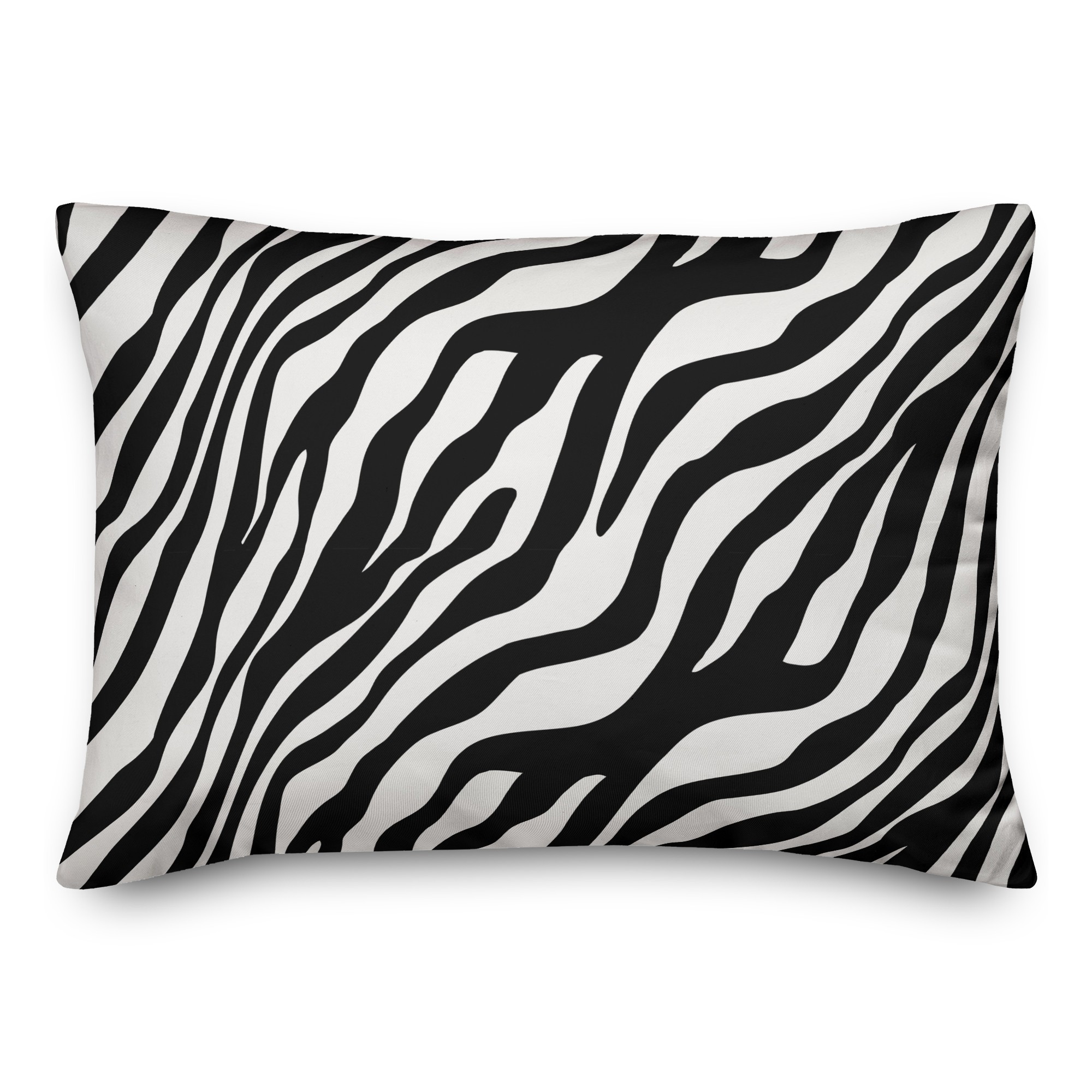 Zebra Print 14x20 Spun Poly Pillow