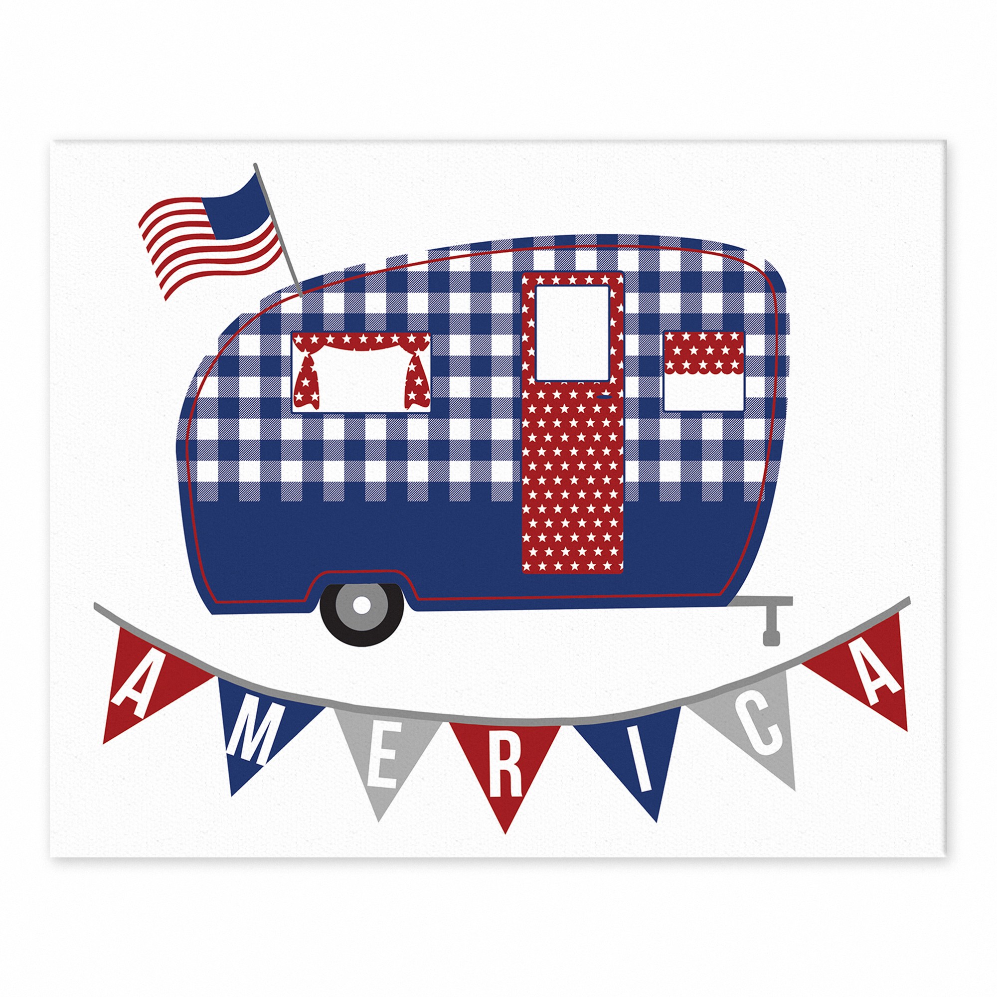 American Camper 8x10 Tabletop Canvas