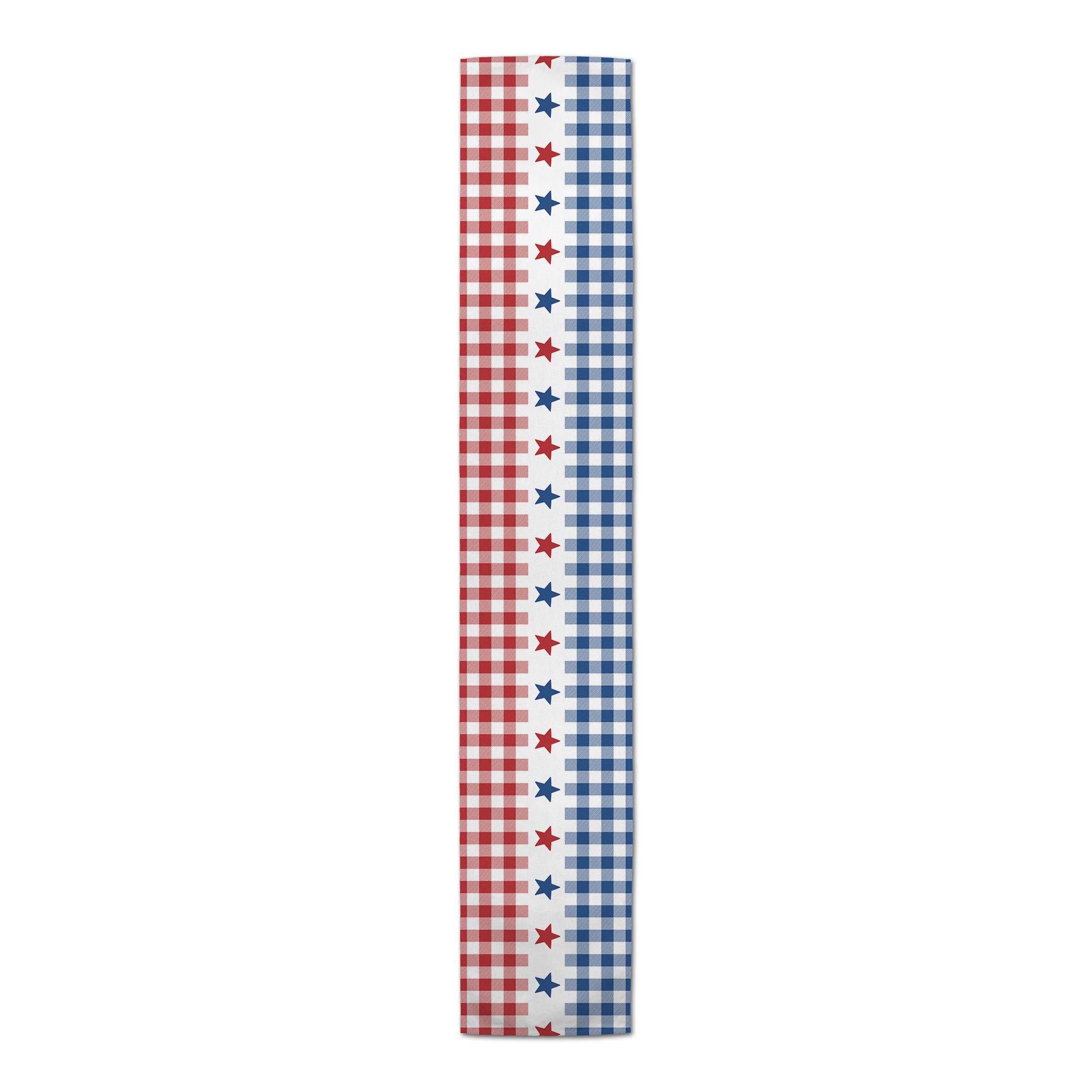 Buffalo Check Stars Cotton Twill Runner