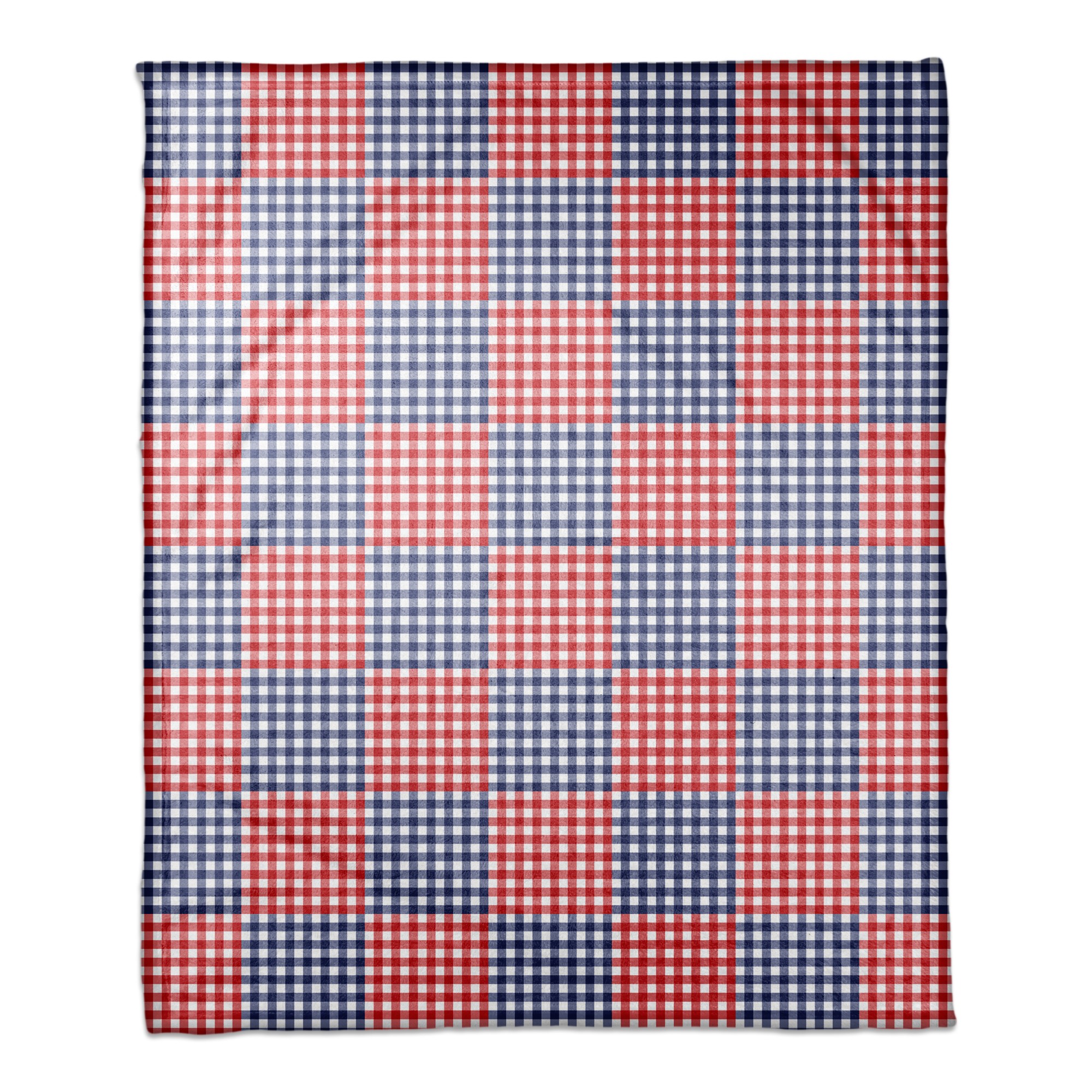 American Buffalo Check 50x60 Coral Fleece Blanket