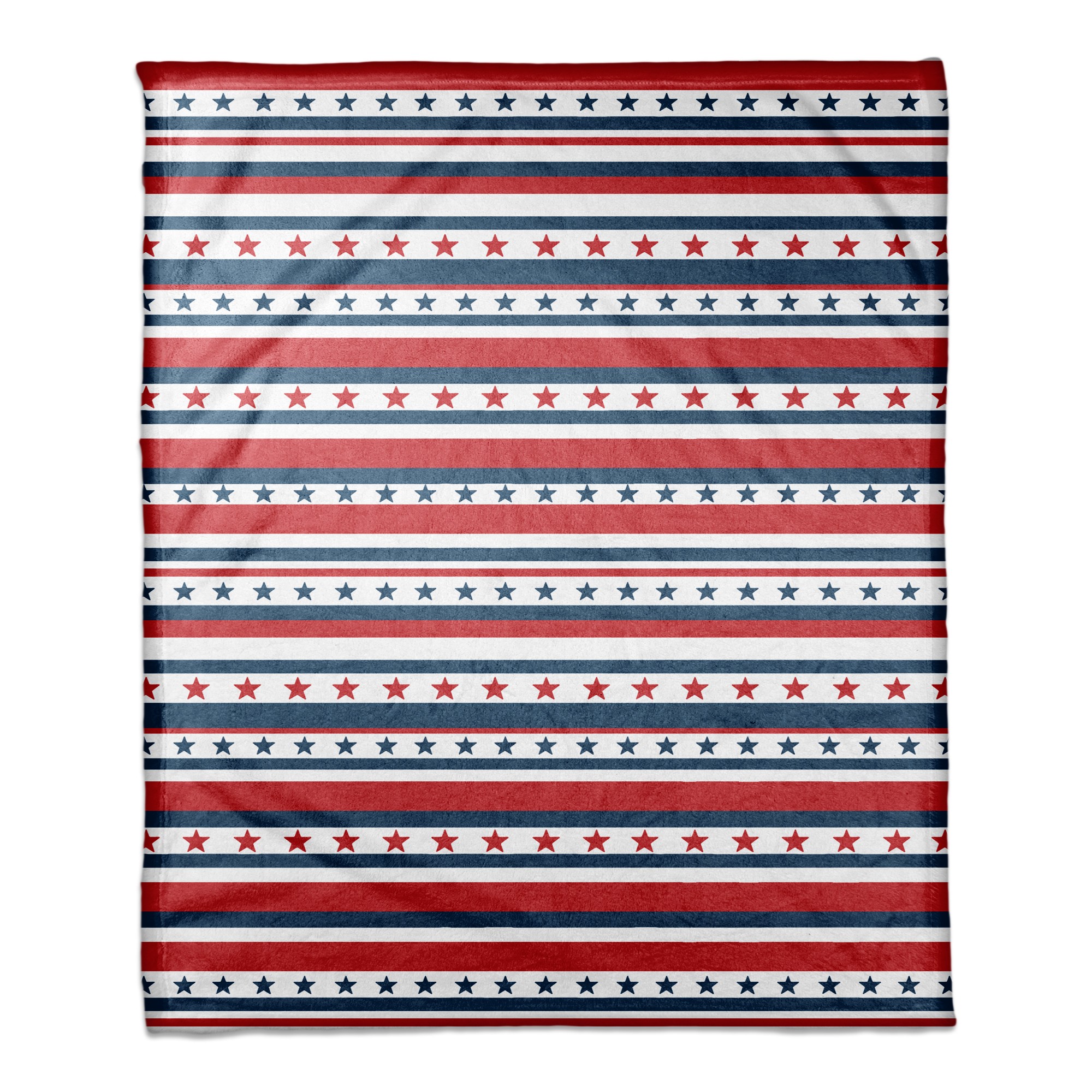 Flag Stars and Stripes 30x40 Coral Fleece Blanket