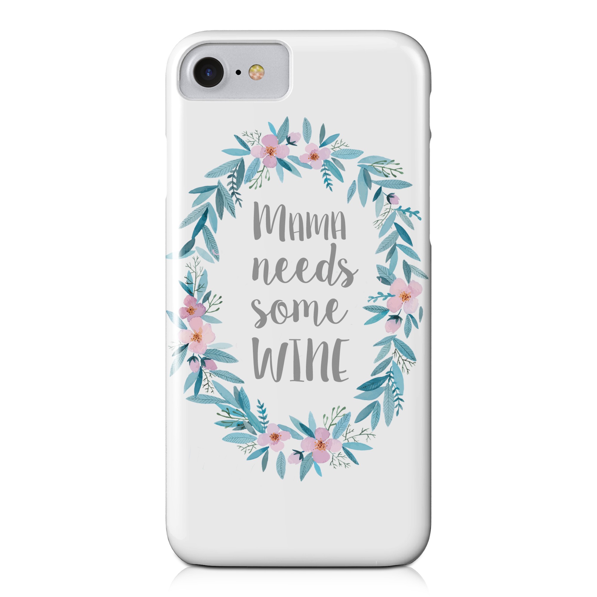 Mama Needs Some Wine iPhone 7 Barely There Case