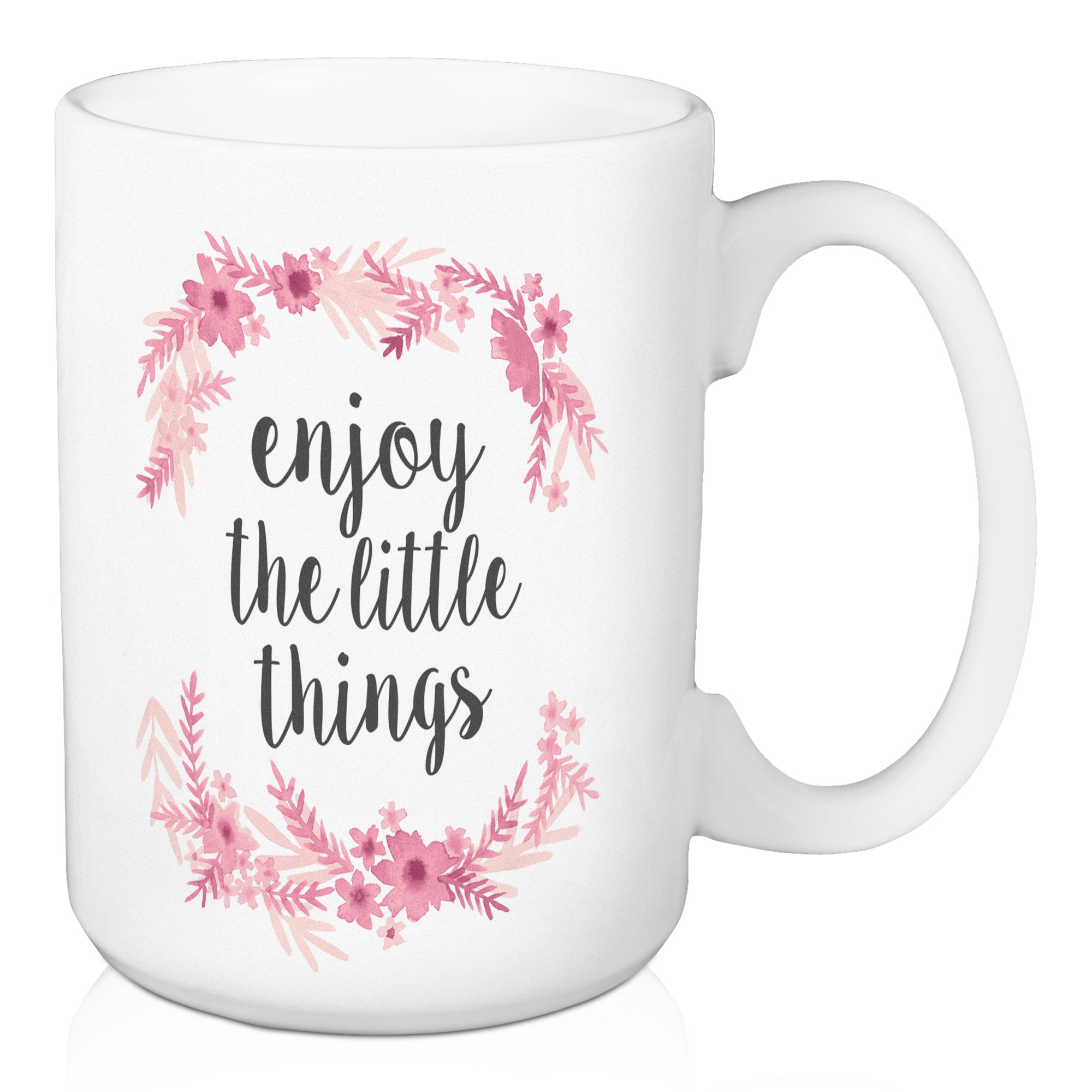 Enjoy the Little Things 15 oz Mug