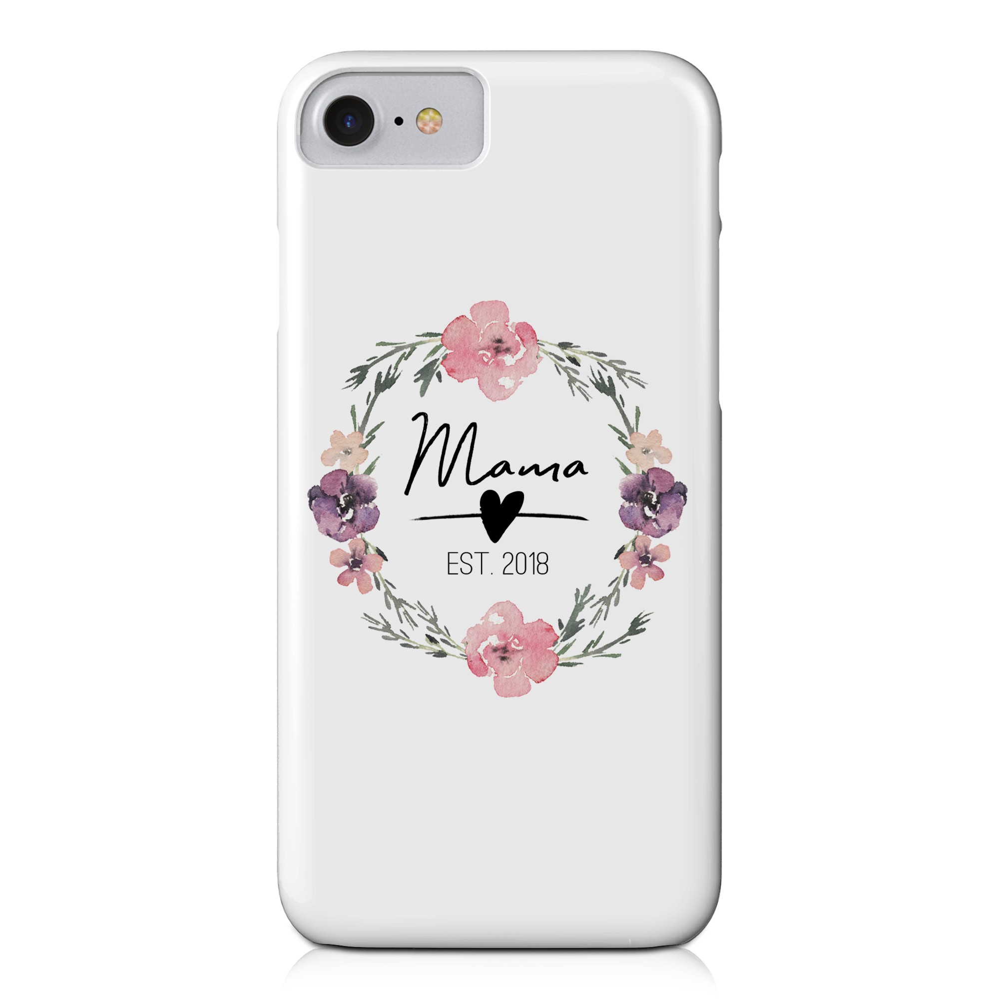 Mama Established 2018 iPhone 7 Barely There Case