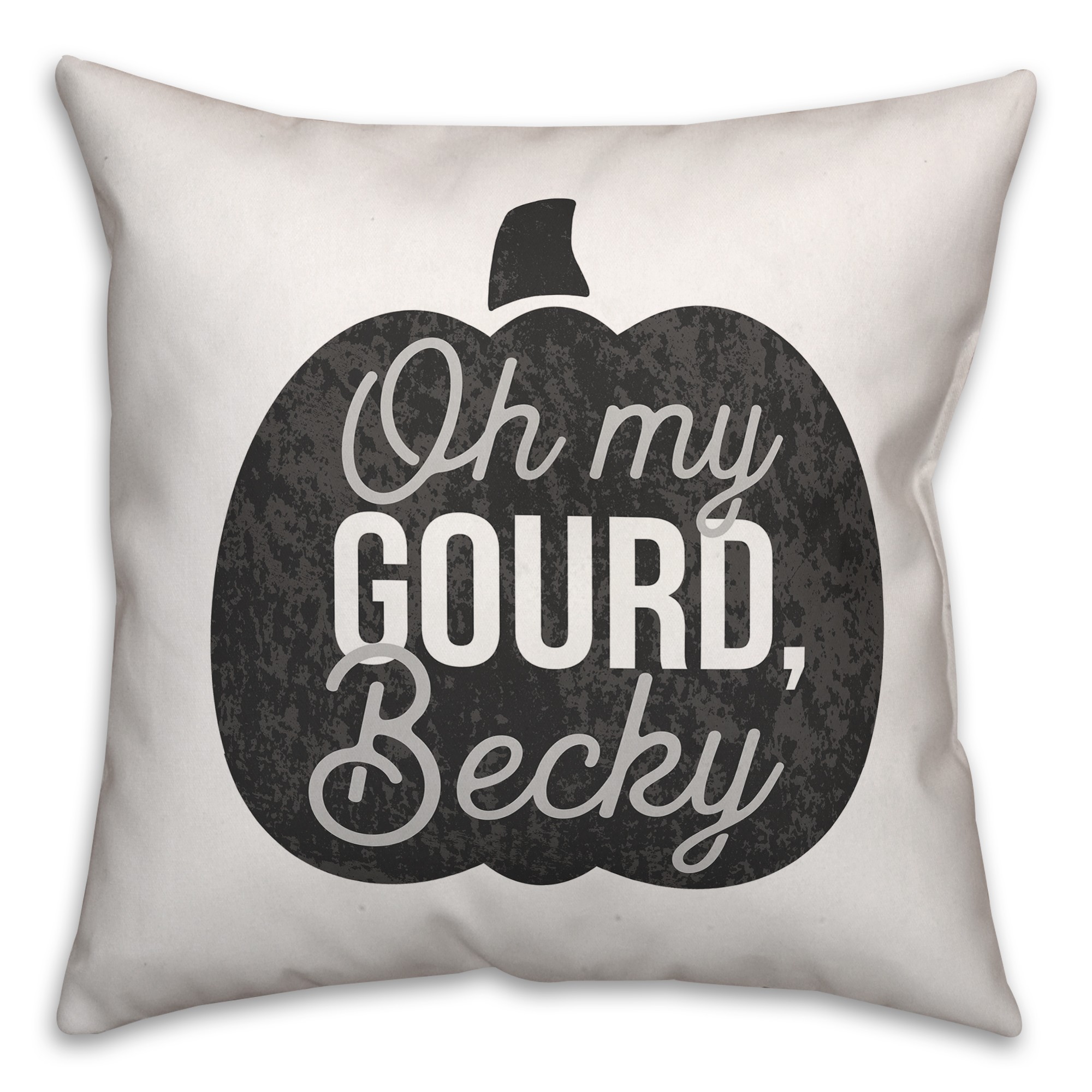 Oh My Gourd, Becky 18x18 Spun Poly Pillow