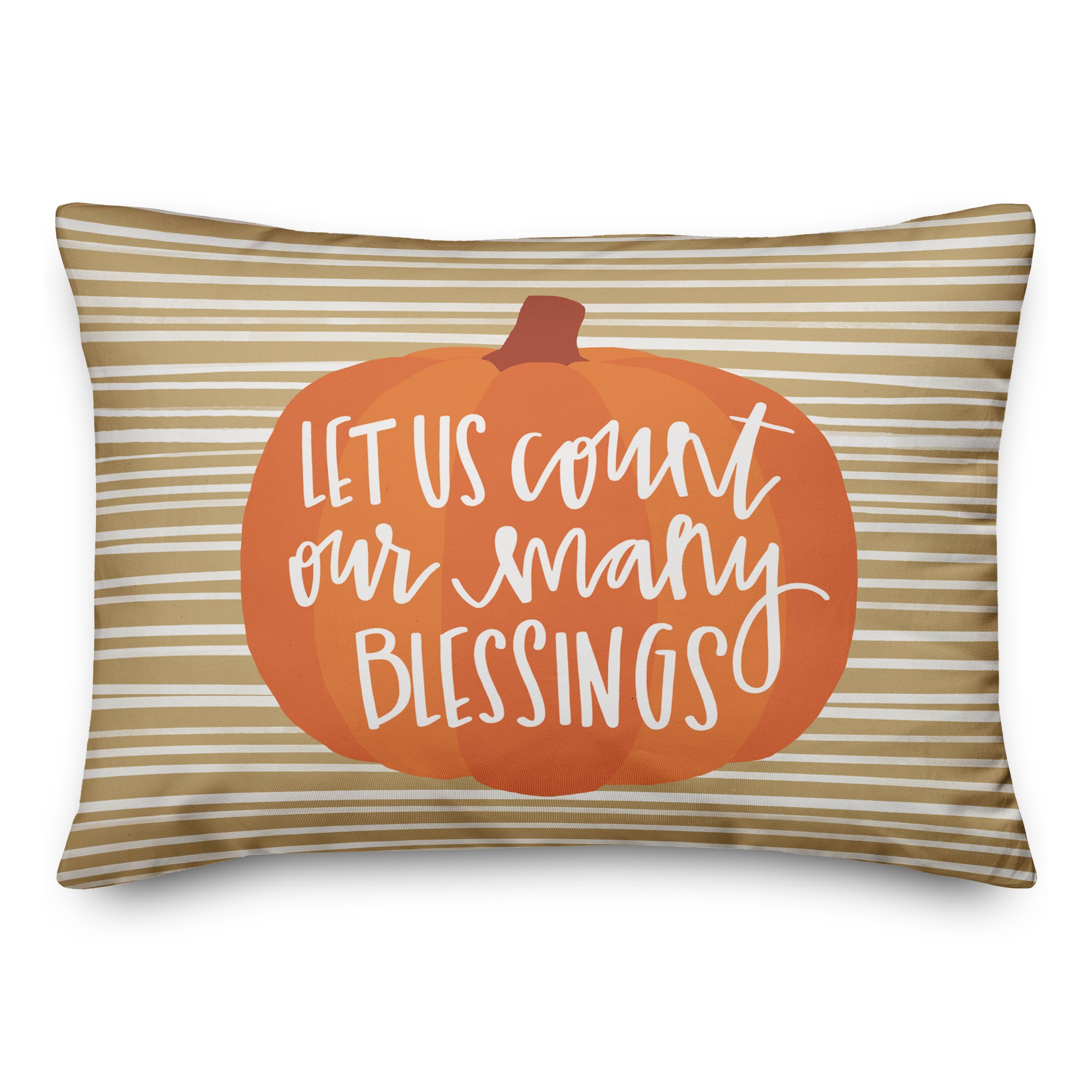 Count Our Blessings 14x20 Spun Poly Pillow