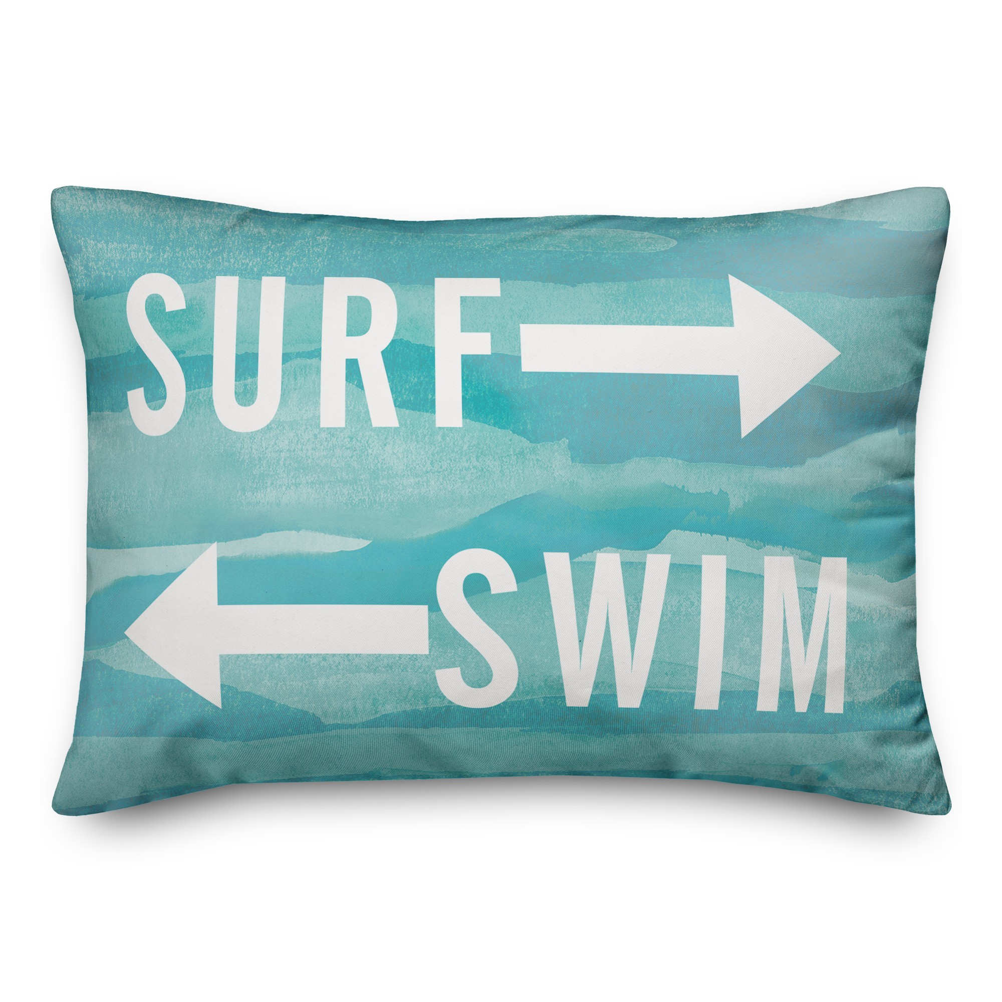 Surf and Swim 14x20 Indoor / Outdoor Pillow