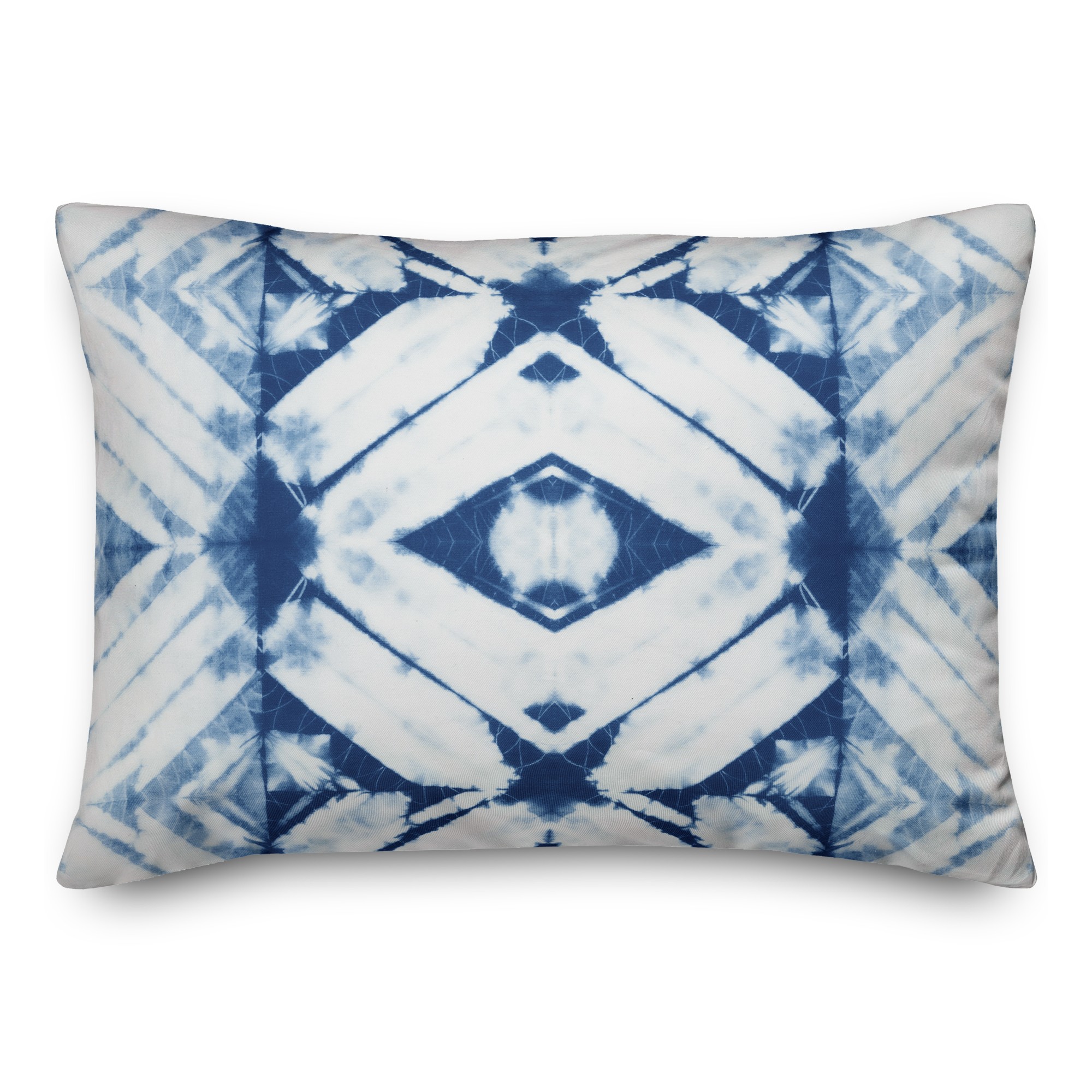 Blue Shibori 14x20 Indoor / Outdoor Pillow